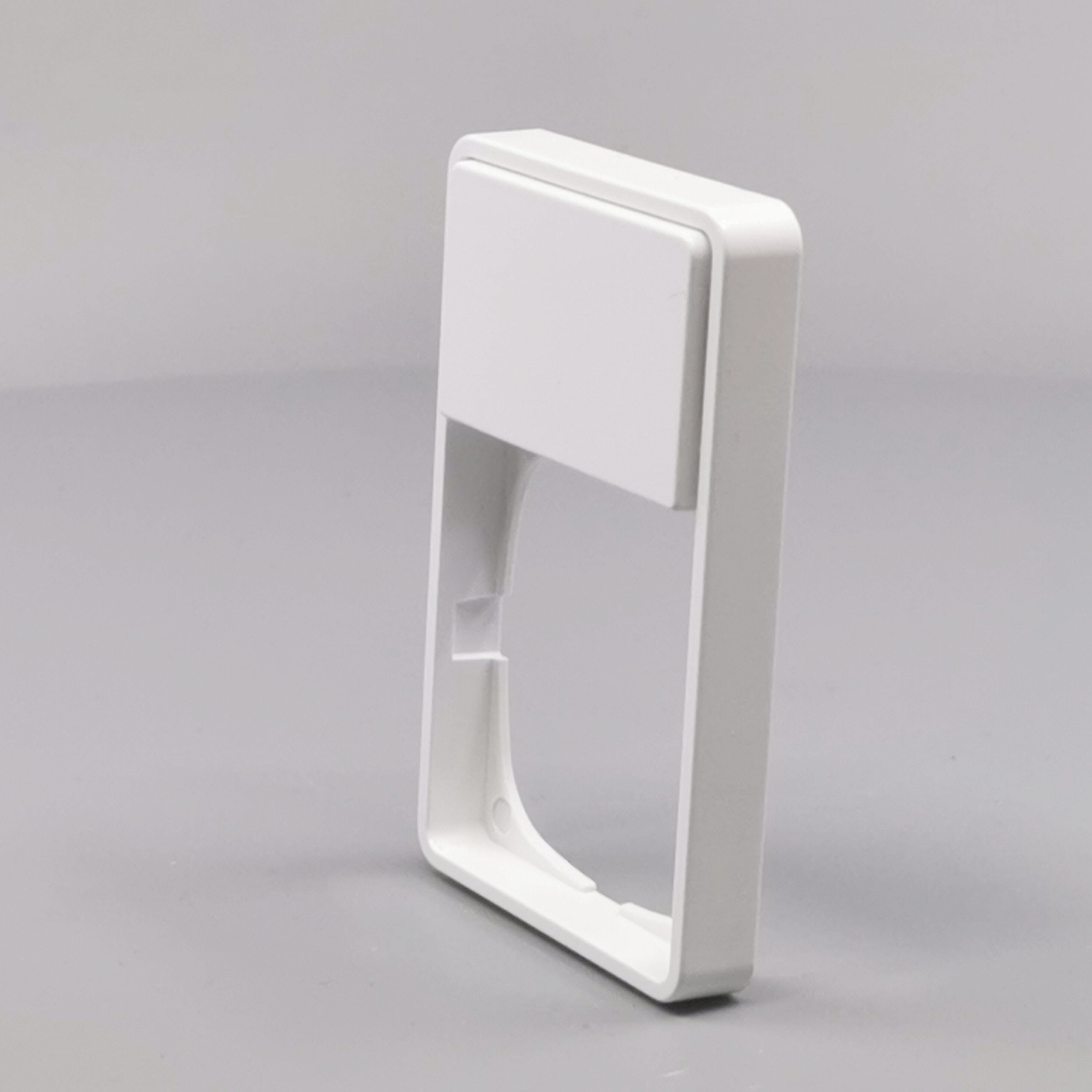 LK Fuga ramme Baseline 50 1½m m. tekstfelt - hvid