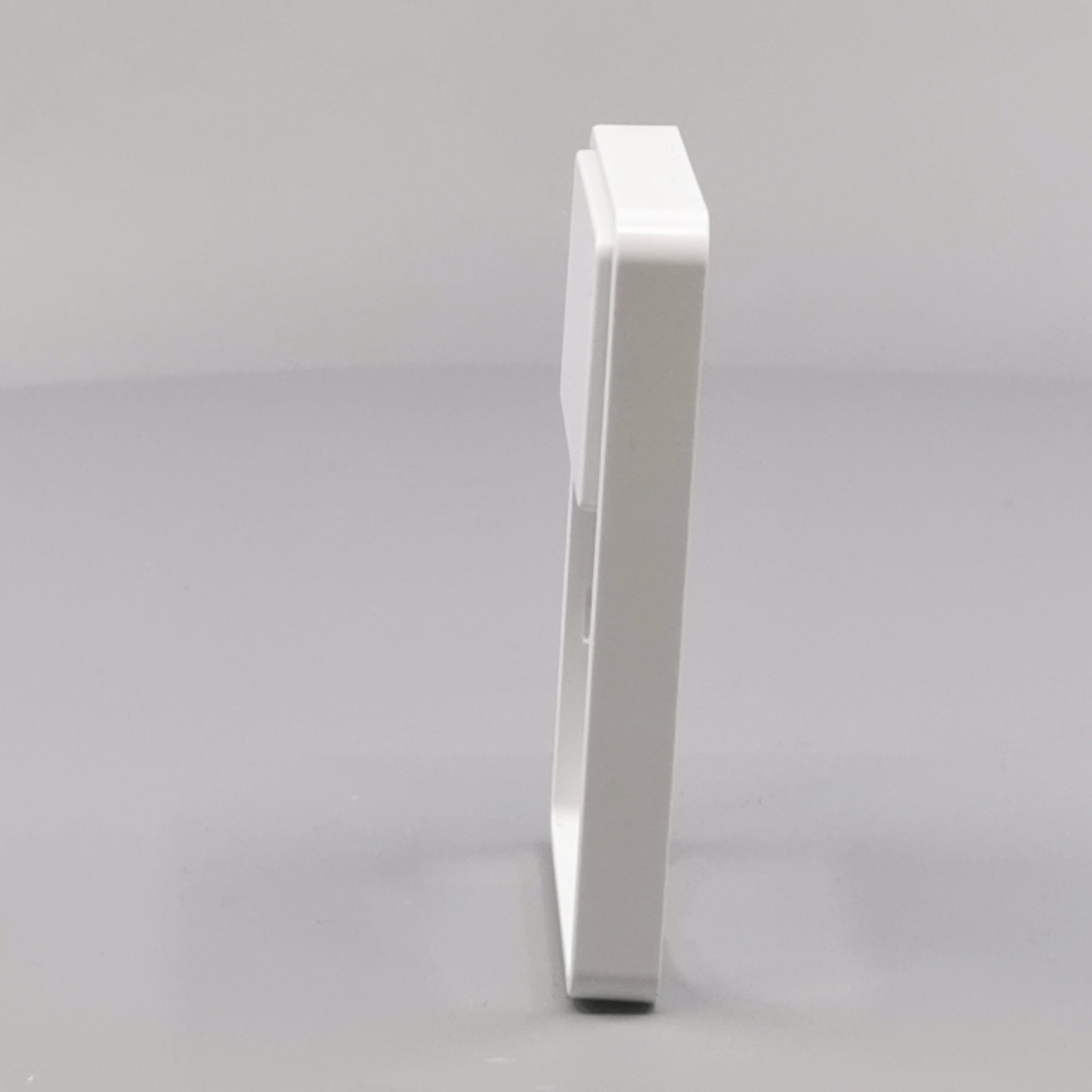 LK Fuga ramme Baseline 50 1½m m. tekstfelt - hvid