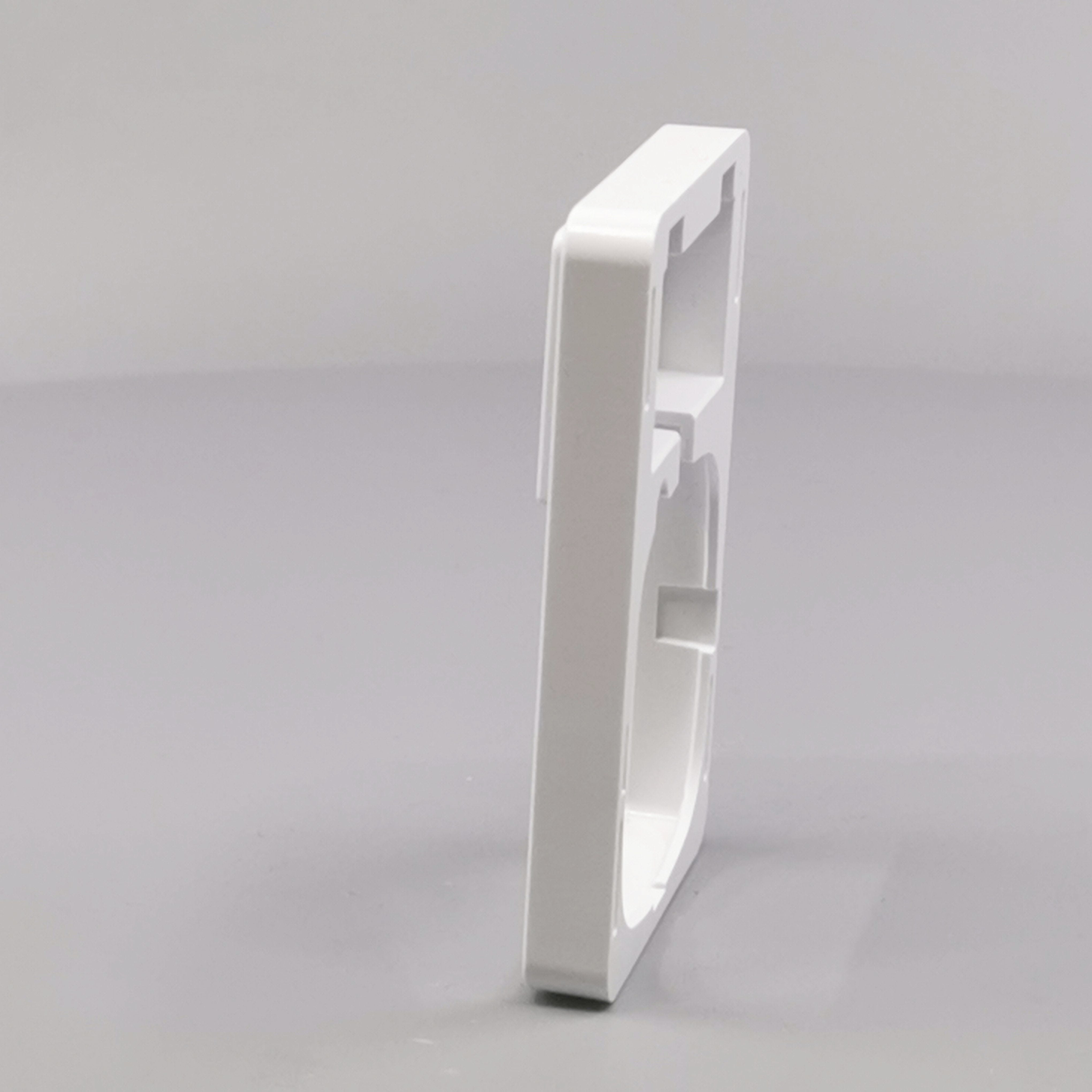 LK Fuga ramme Baseline 50 1½m m. tekstfelt - hvid