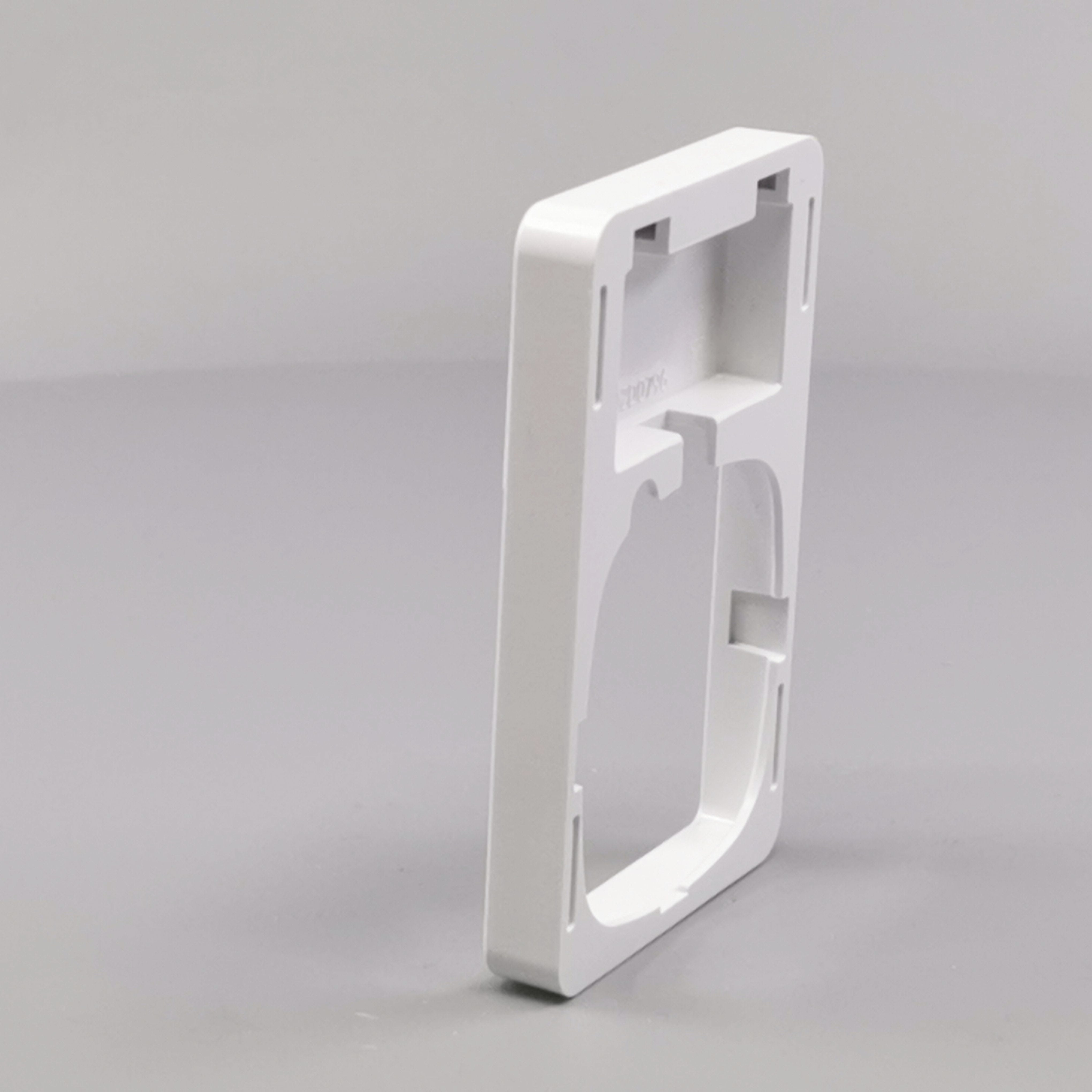 LK Fuga ramme Baseline 50 1½m m. tekstfelt - hvid