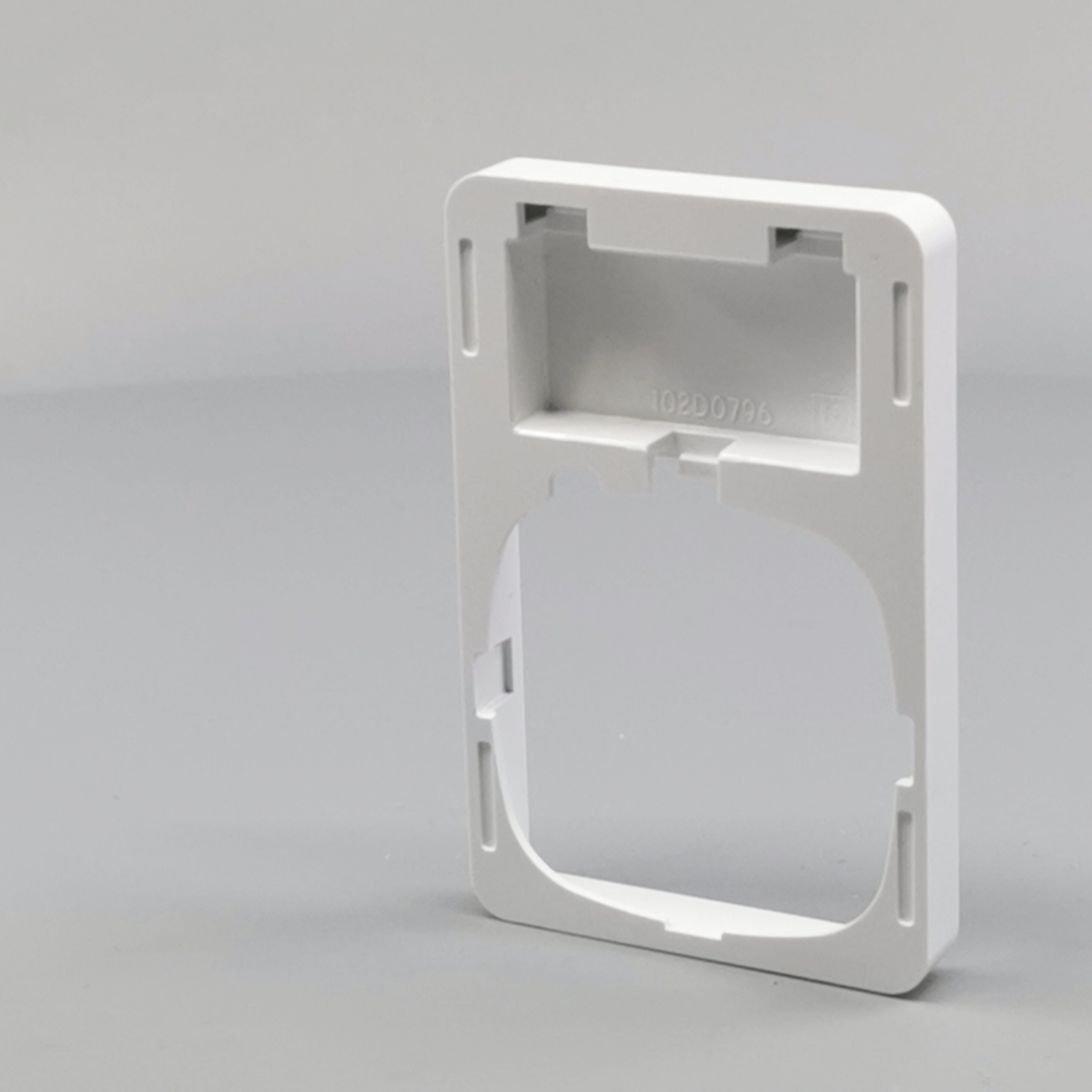 LK Fuga ramme Baseline 50 1½m m. tekstfelt - hvid