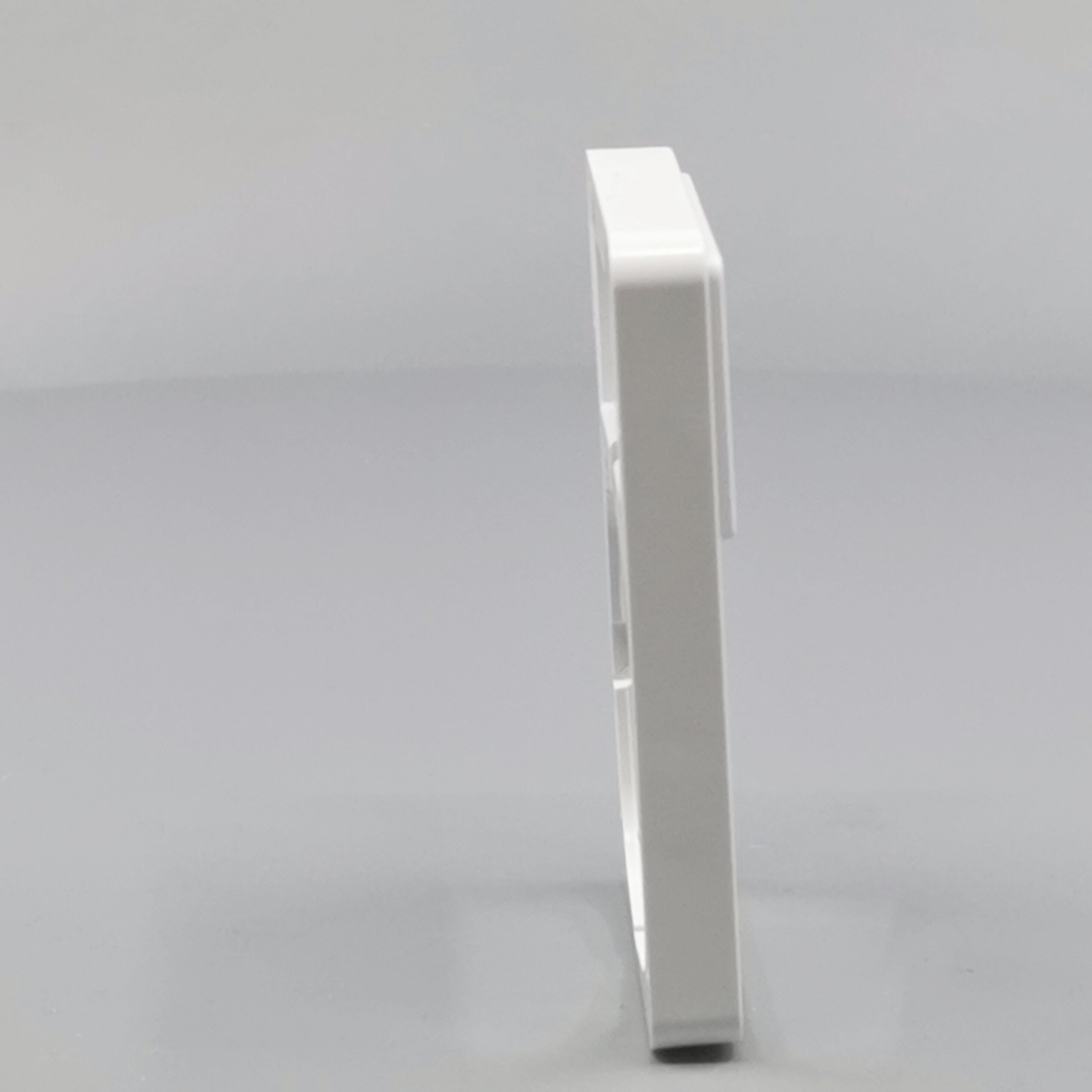 LK Fuga ramme Baseline 50 1½m m. tekstfelt - hvid