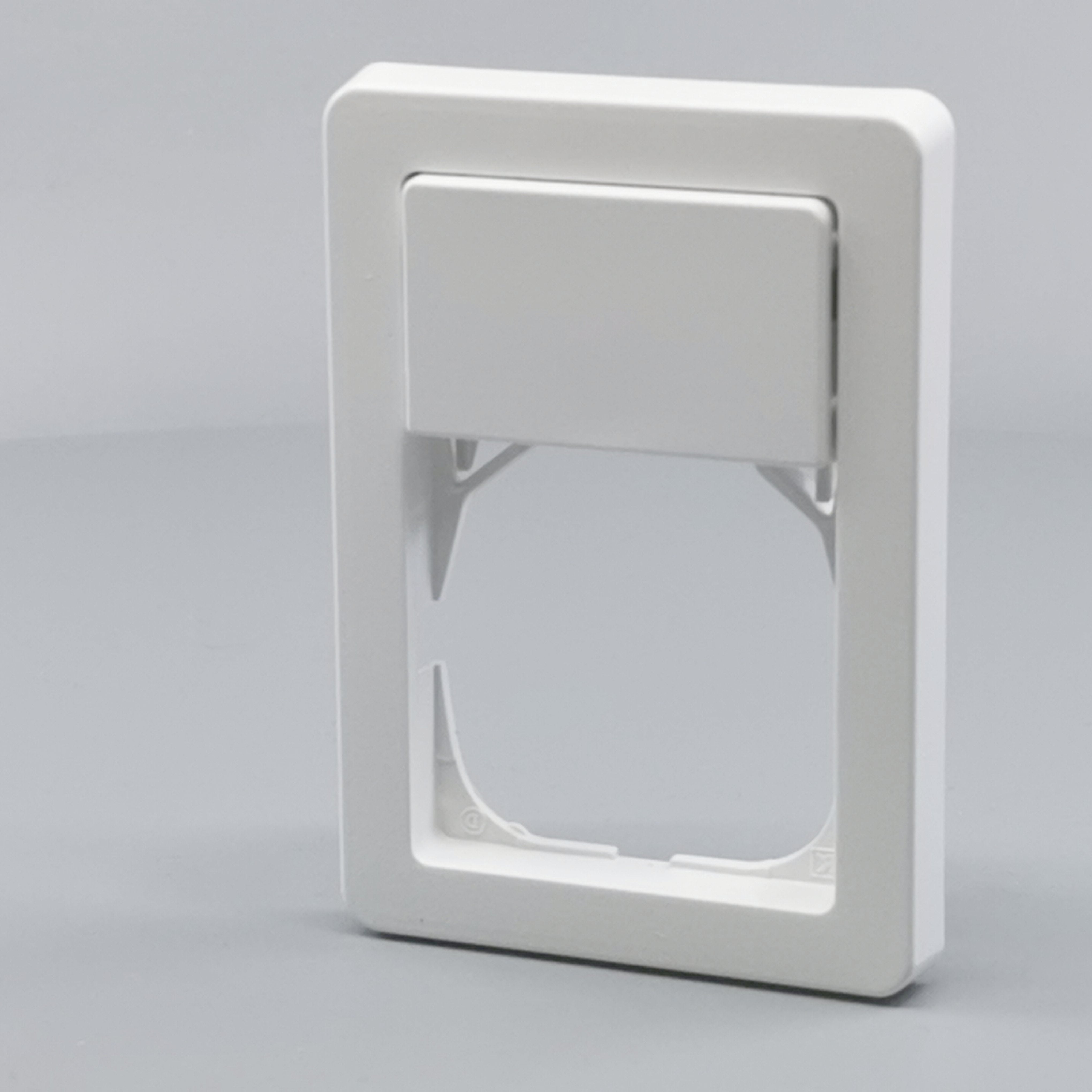 LK Fuga ramme Baseline 63 1½m m. tekstfelt - hvid