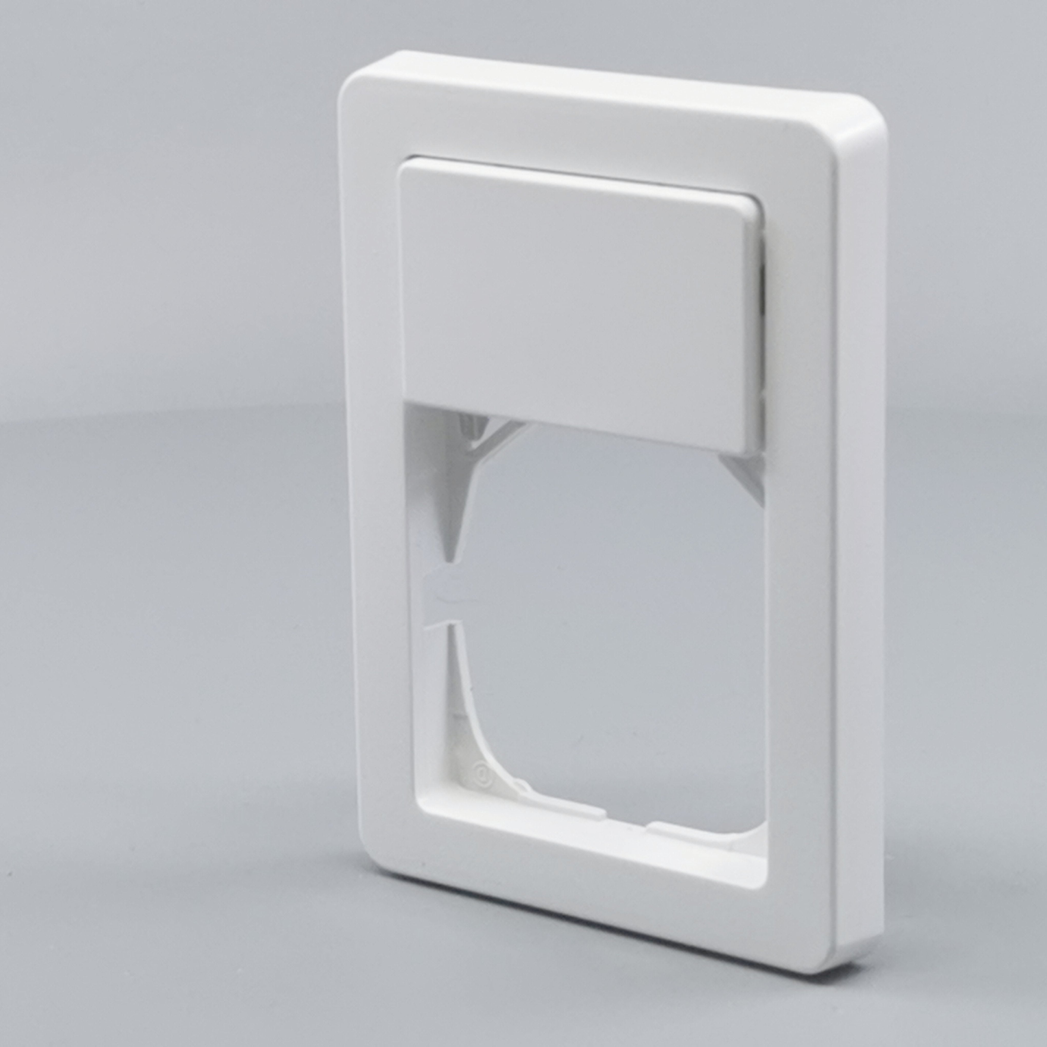 LK Fuga ramme Baseline 63 1½m m. tekstfelt - hvid