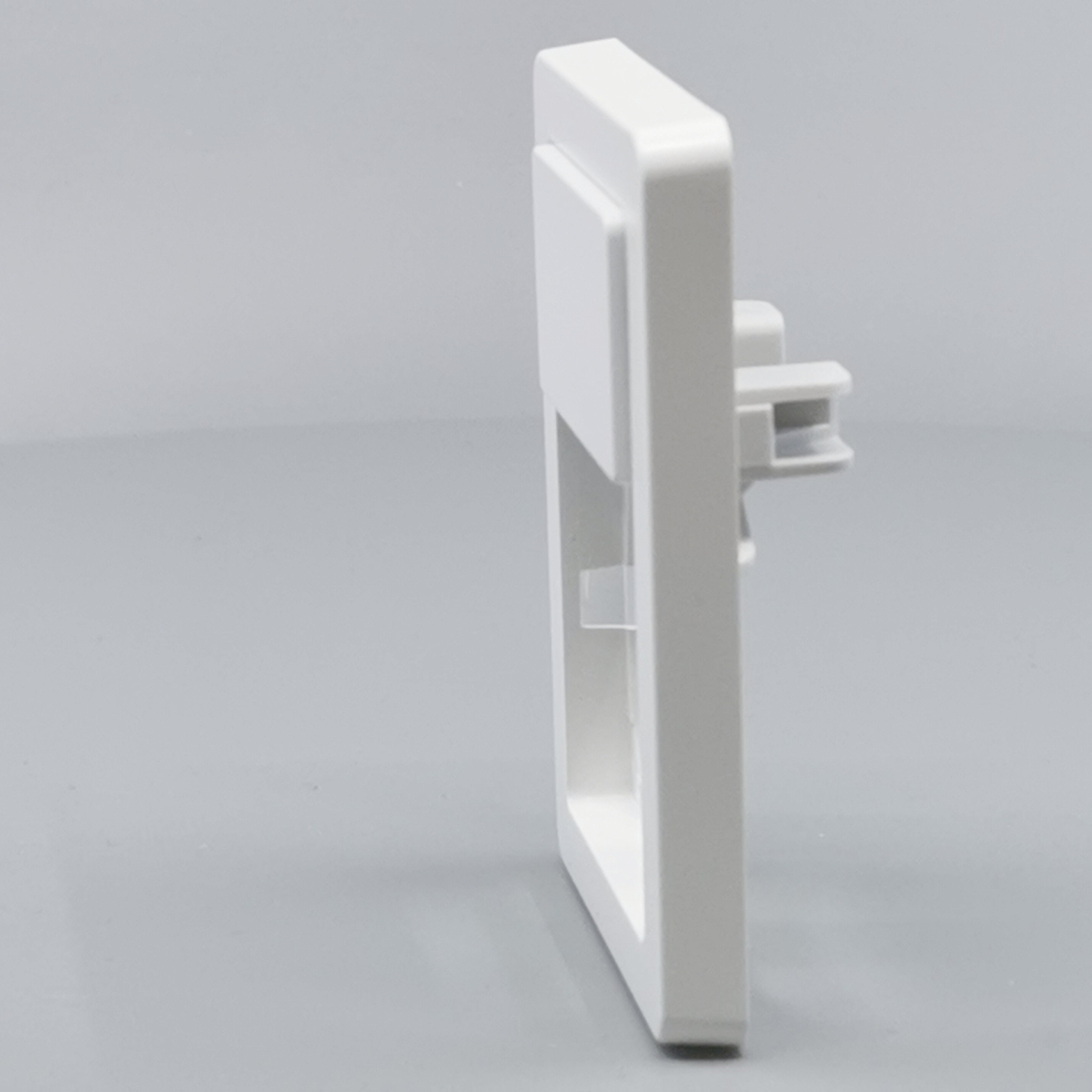 LK Fuga ramme Baseline 63 1½m m. tekstfelt - hvid