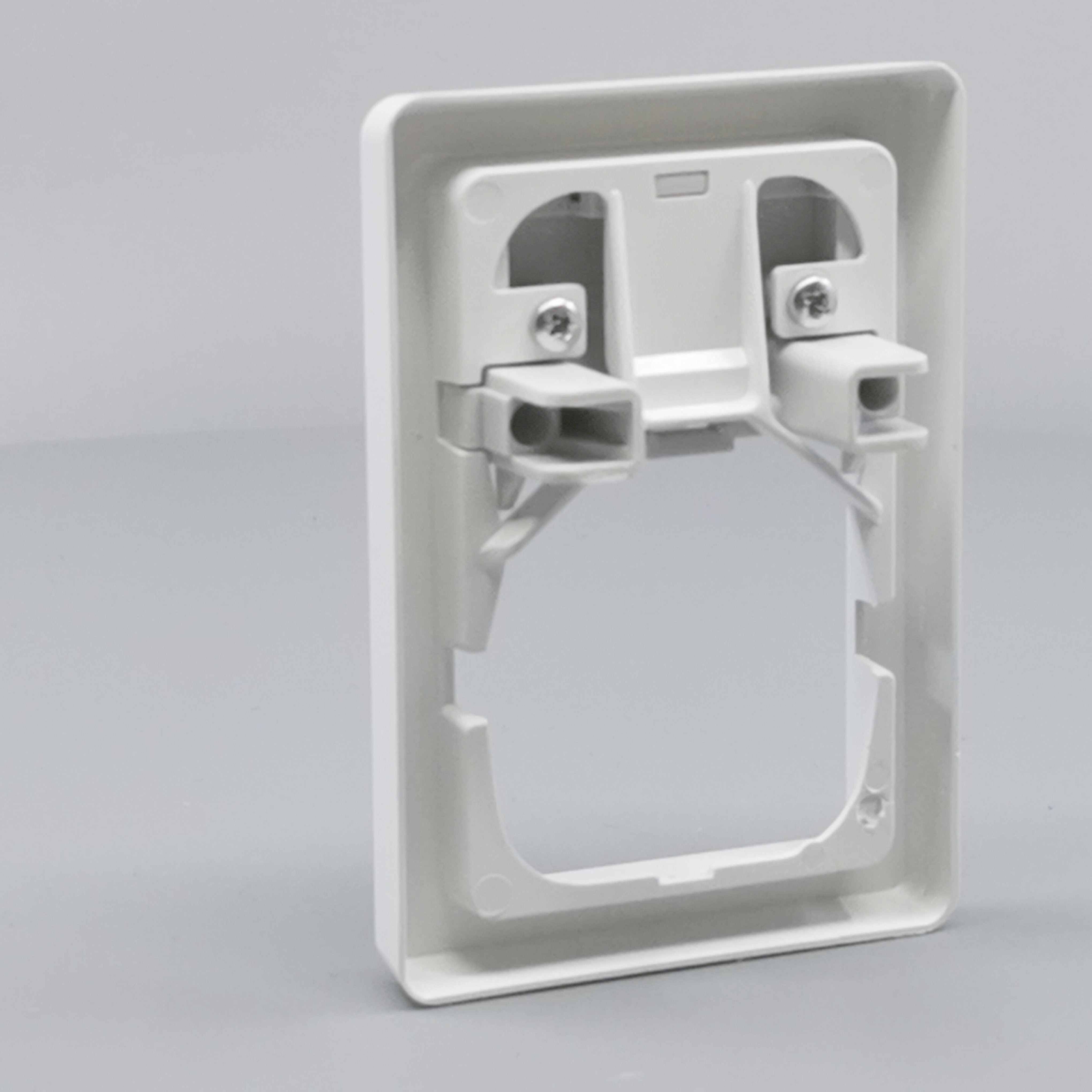 LK Fuga ramme Baseline 63 1½m m. tekstfelt - hvid