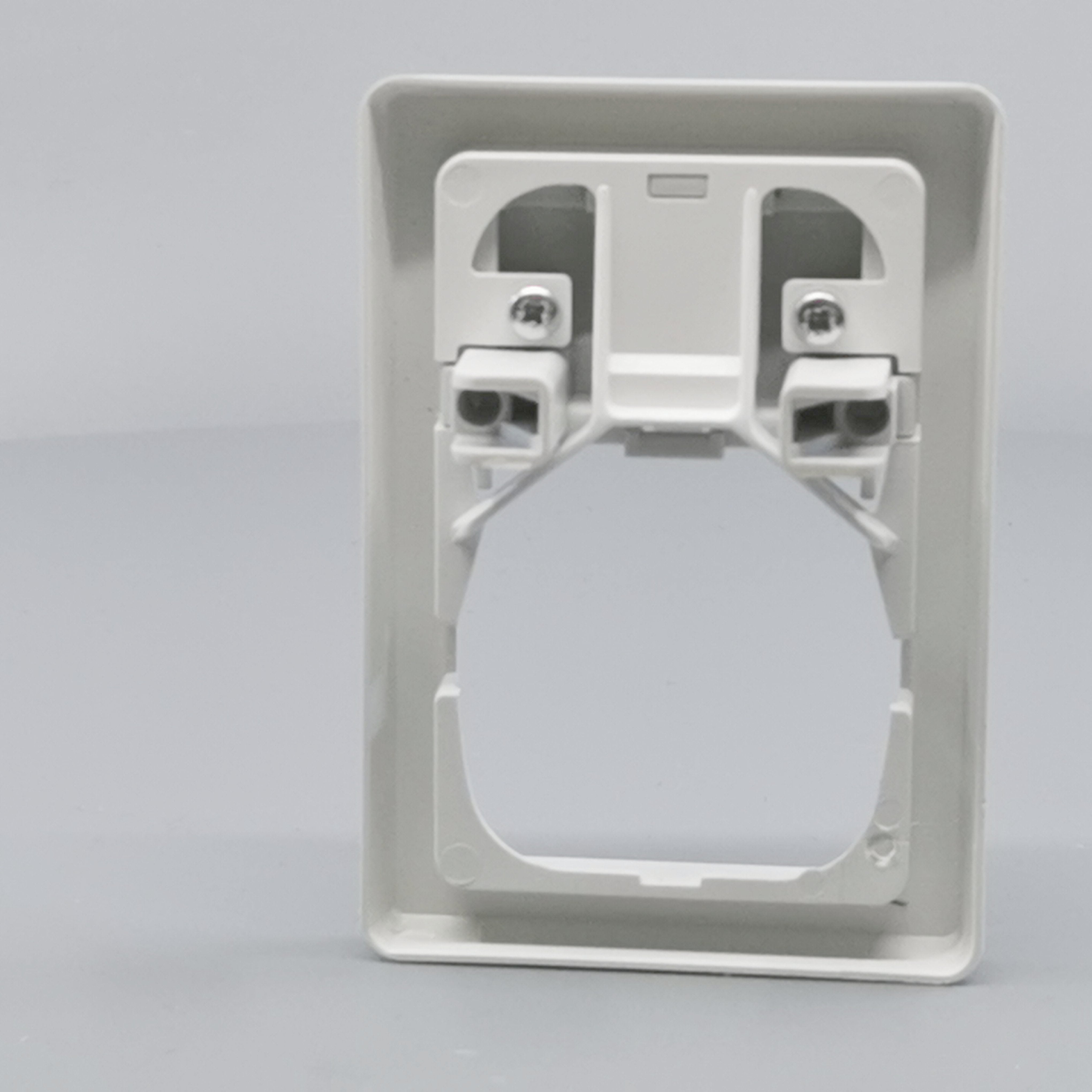 LK Fuga ramme Baseline 63 1½m m. tekstfelt - hvid