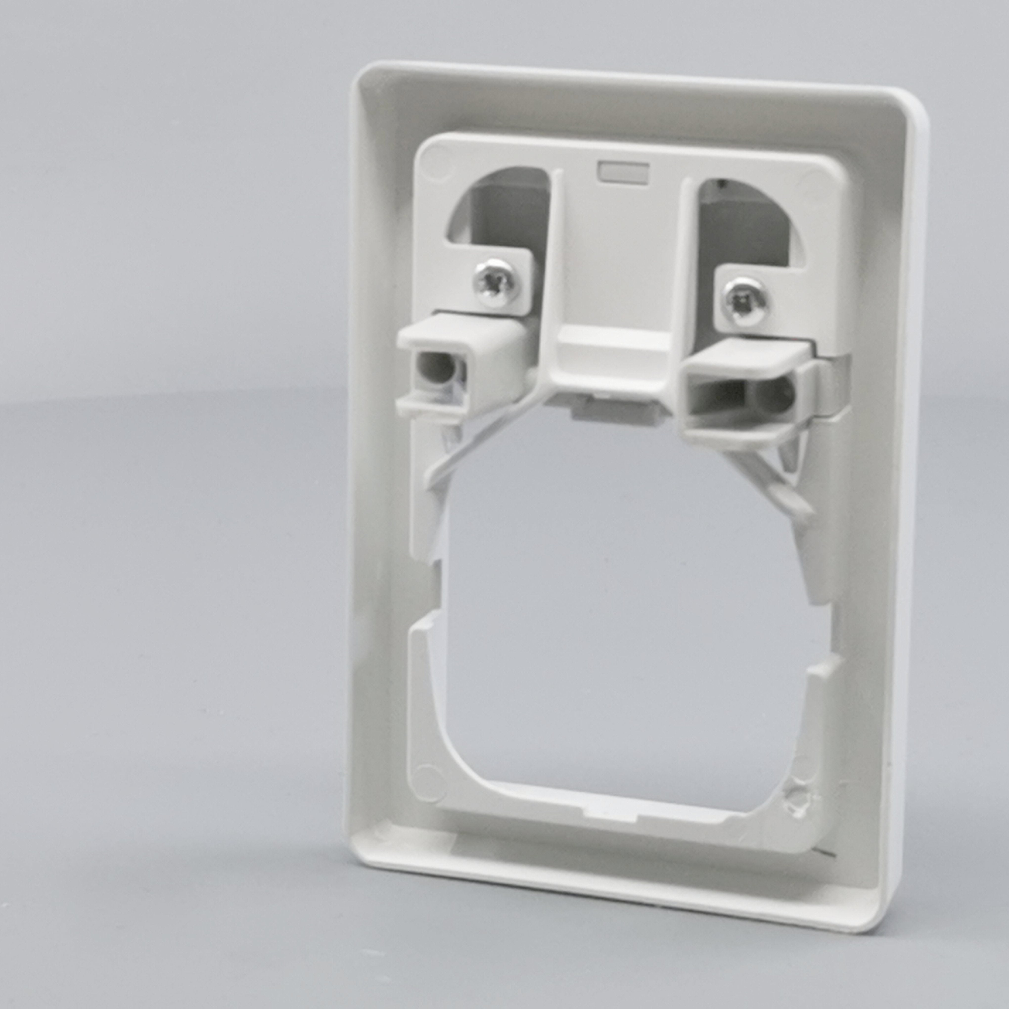 LK Fuga ramme Baseline 63 1½m m. tekstfelt - hvid