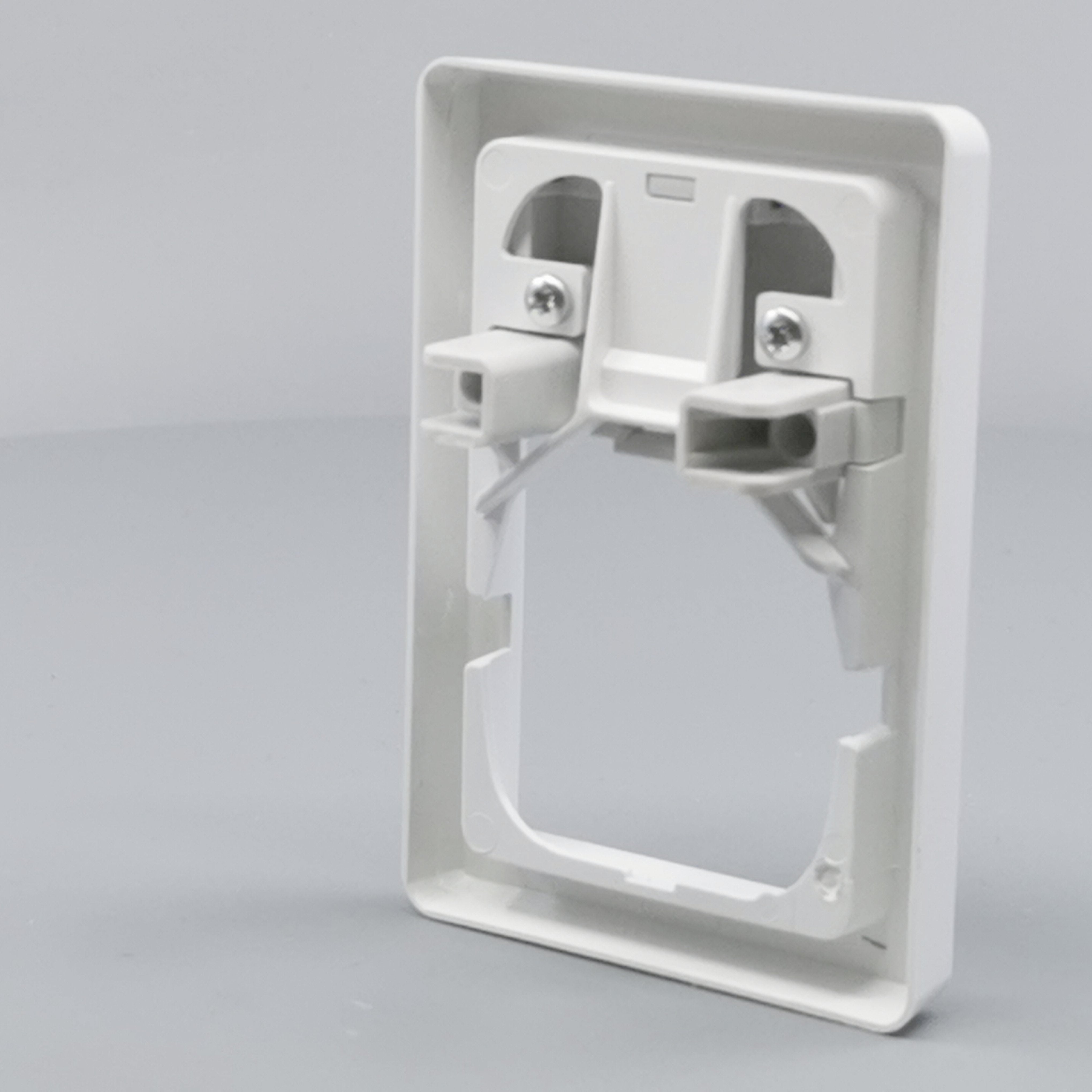 LK Fuga ramme Baseline 63 1½m m. tekstfelt - hvid