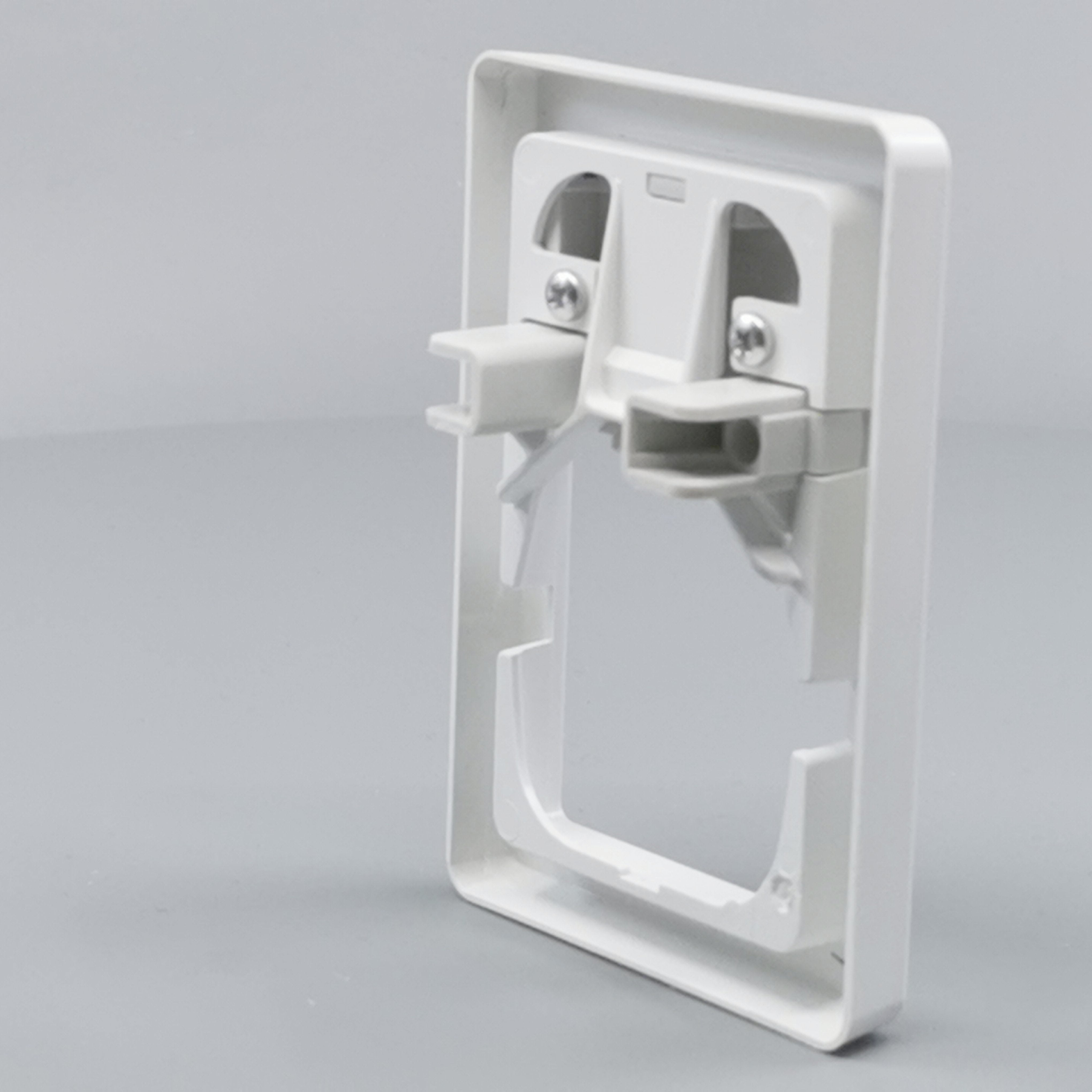 LK Fuga ramme Baseline 63 1½m m. tekstfelt - hvid