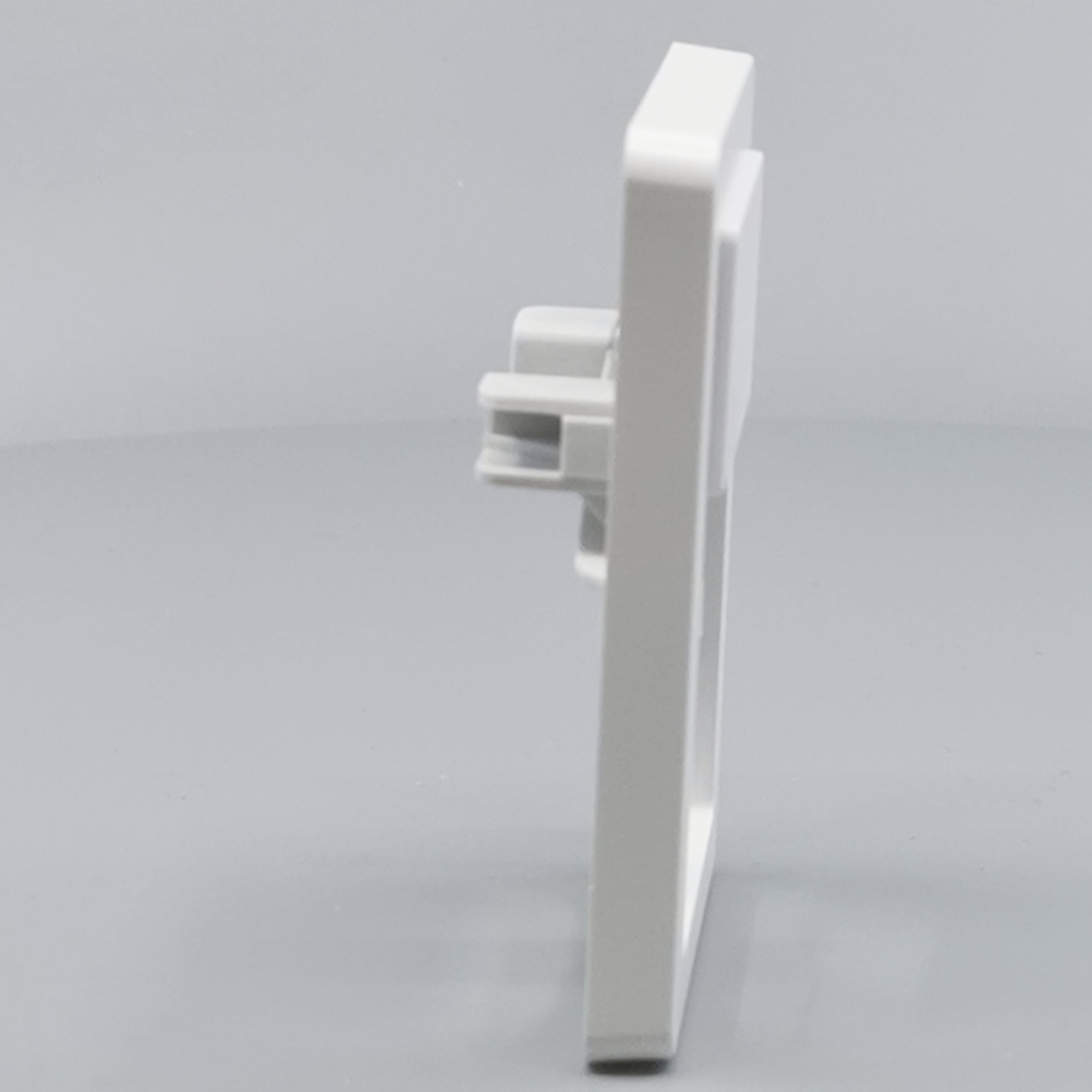 LK Fuga ramme Baseline 63 1½m m. tekstfelt - hvid