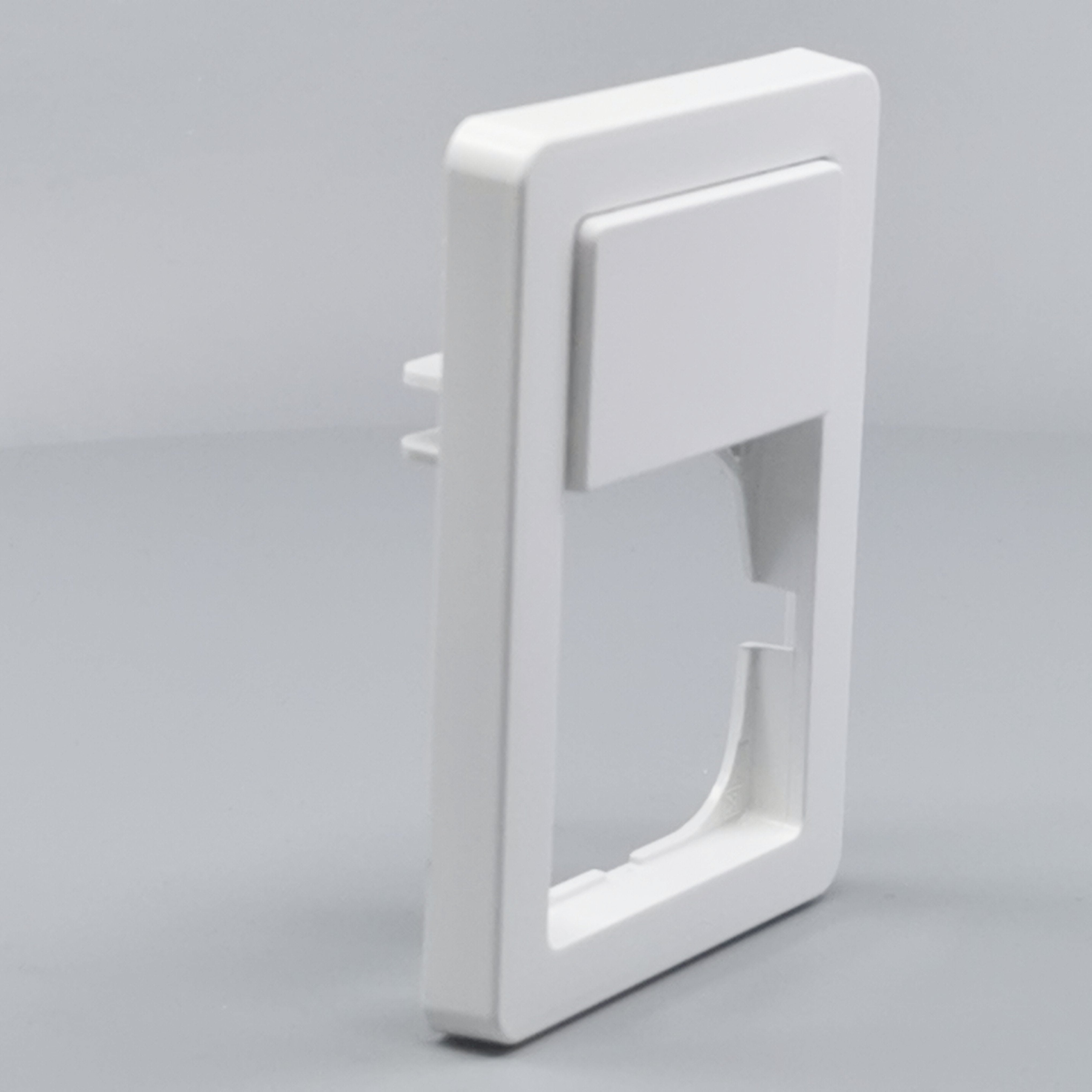 LK Fuga ramme Baseline 63 1½m m. tekstfelt - hvid