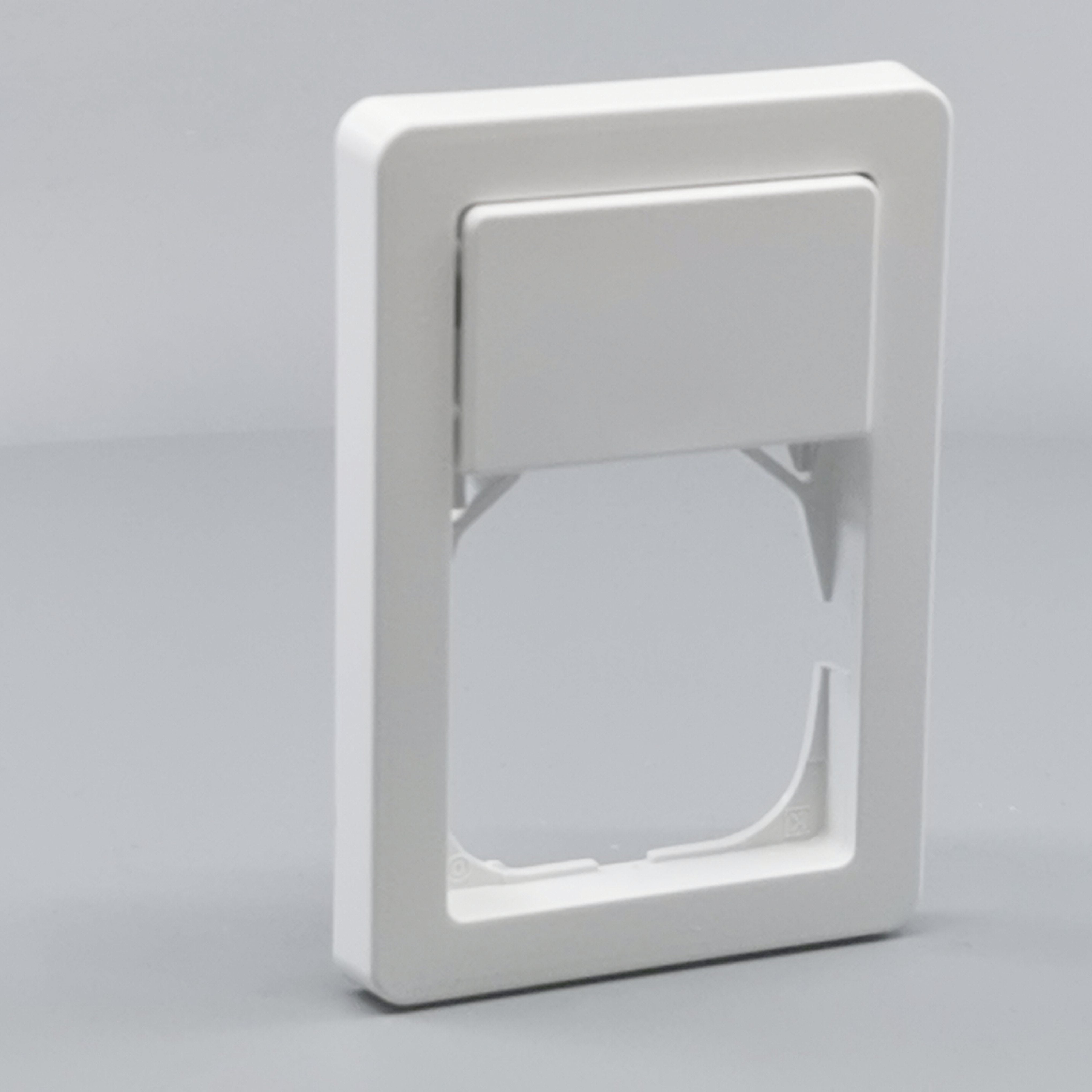 LK Fuga ramme Baseline 63 1½m m. tekstfelt - hvid