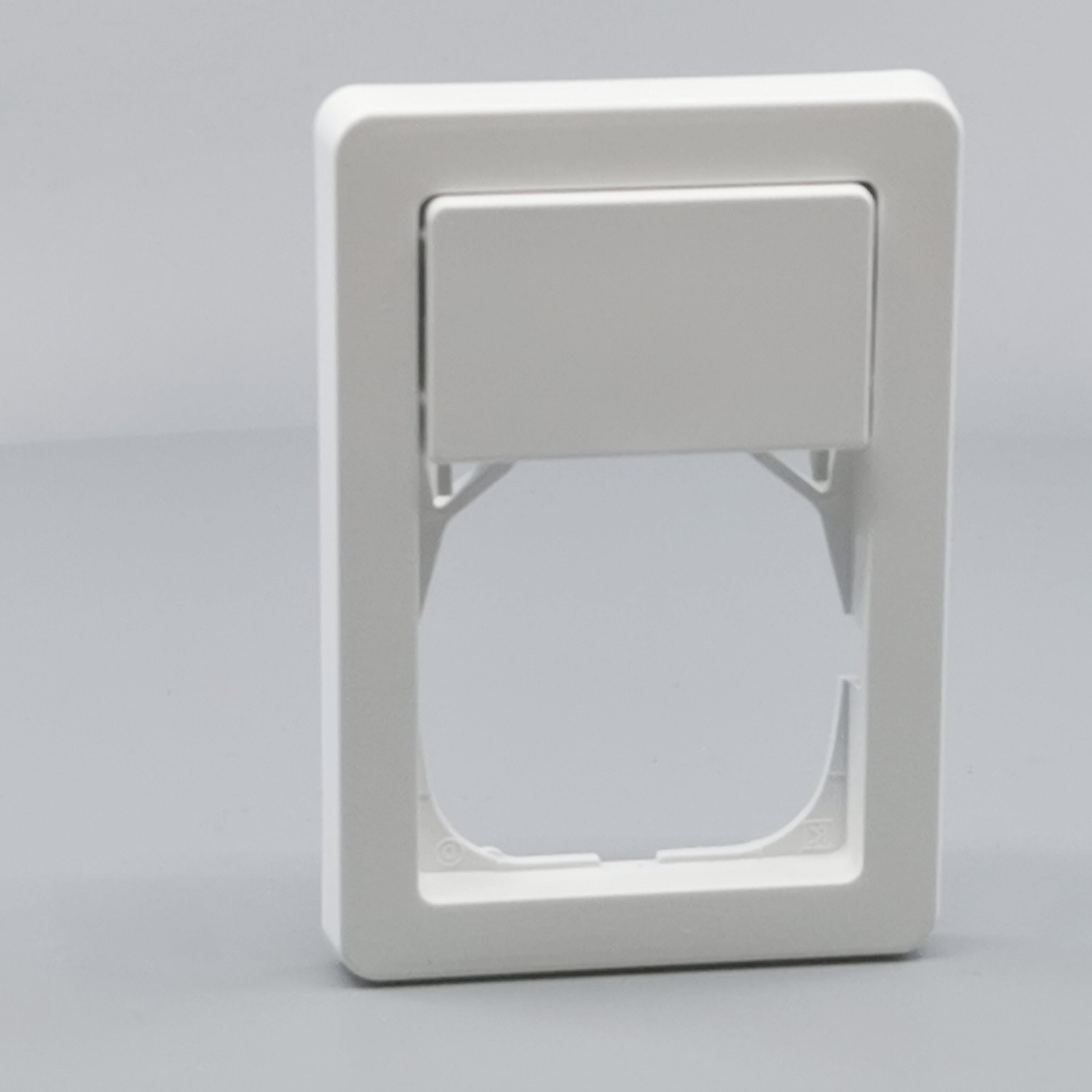 LK Fuga ramme Baseline 63 1½m m. tekstfelt - hvid