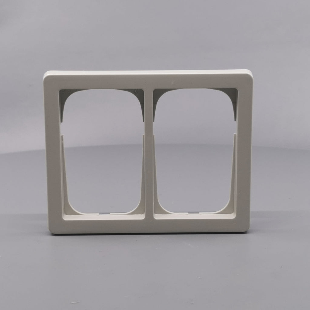 LK Fuga ramme Baseline 63 2x1½m - lysegrå