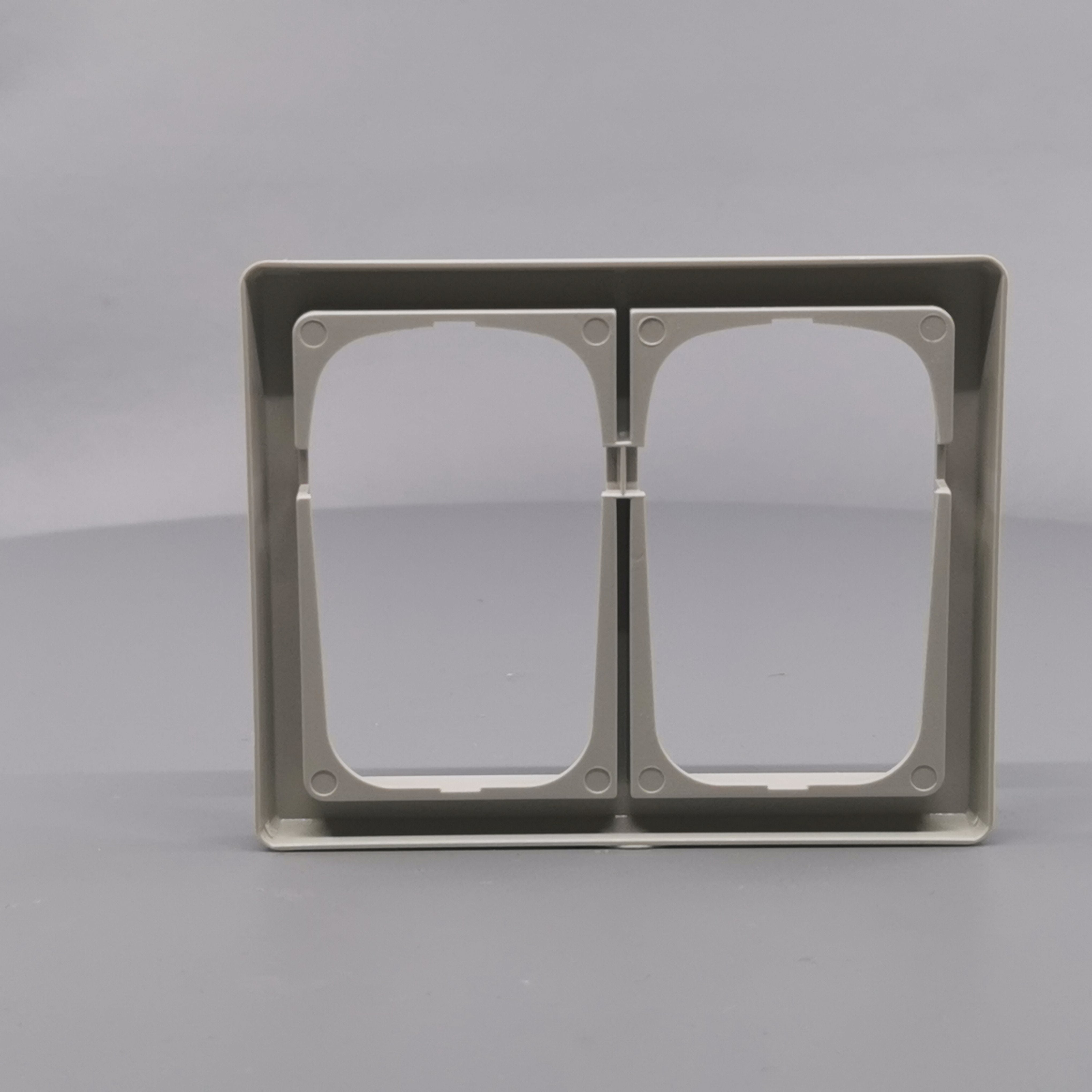 LK Fuga ramme Baseline 63 2x1½m - lysegrå