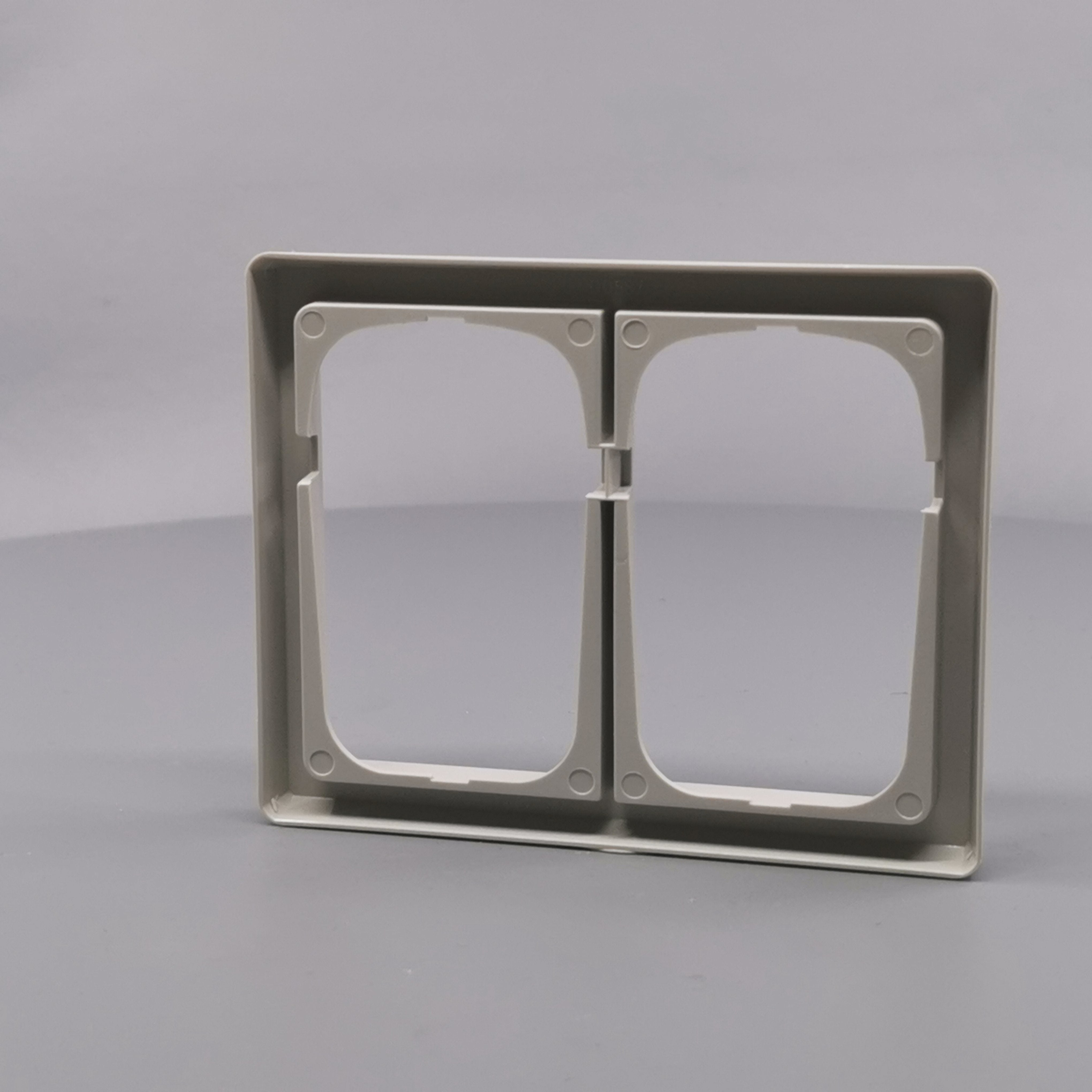 LK Fuga ramme Baseline 63 2x1½m - lysegrå