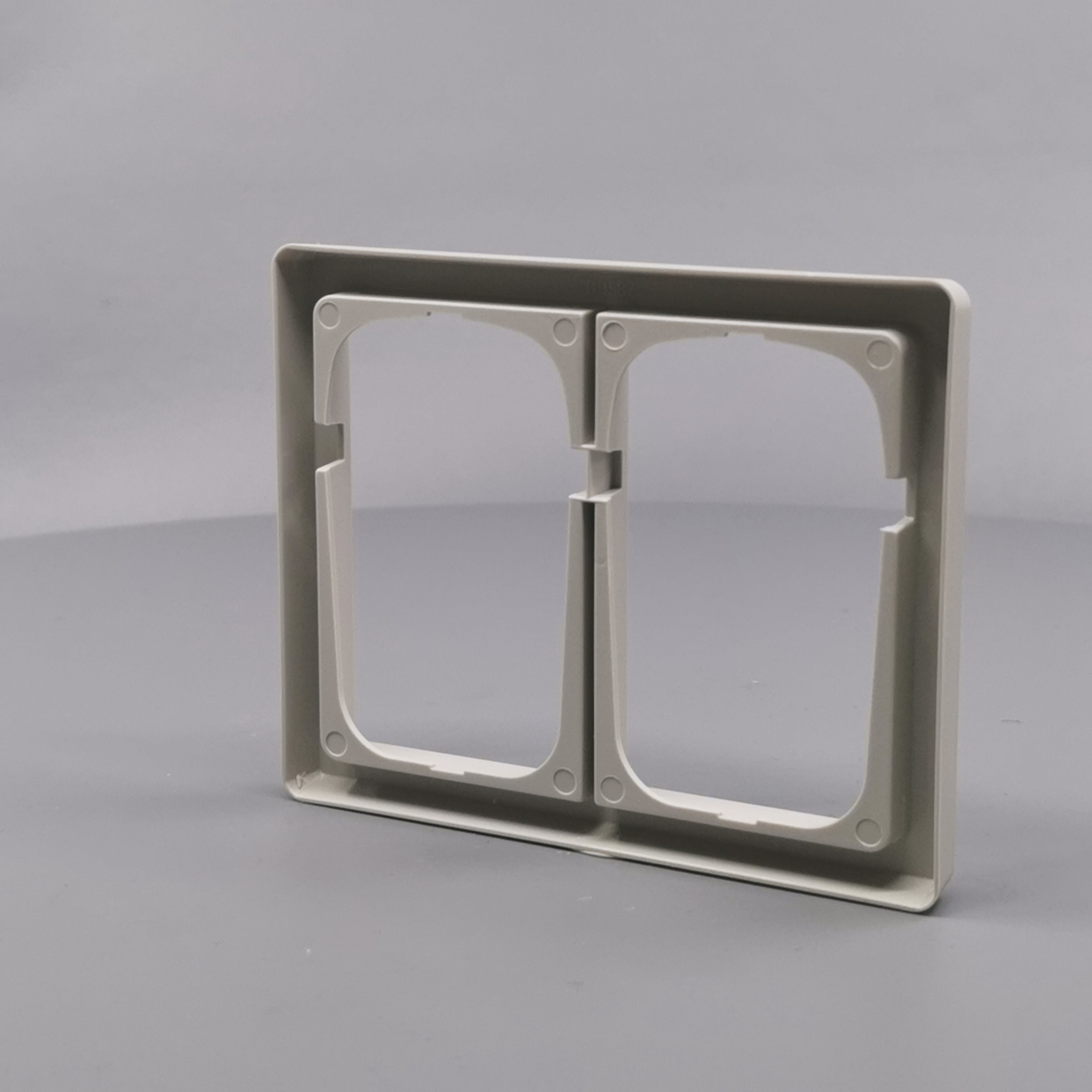 LK Fuga ramme Baseline 63 2x1½m - lysegrå