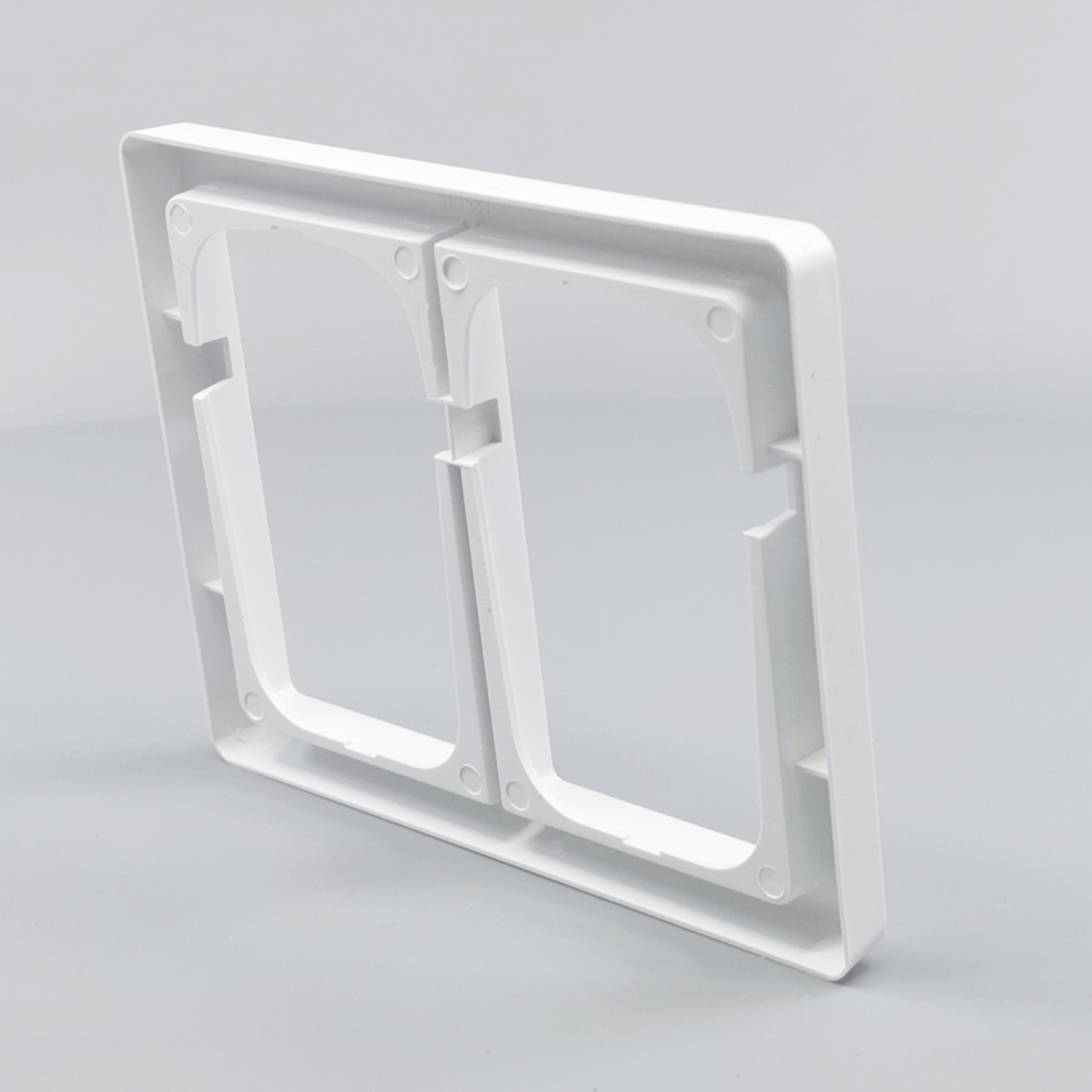 LK Fuga ramme Baseline 63 2x1½m - hvid