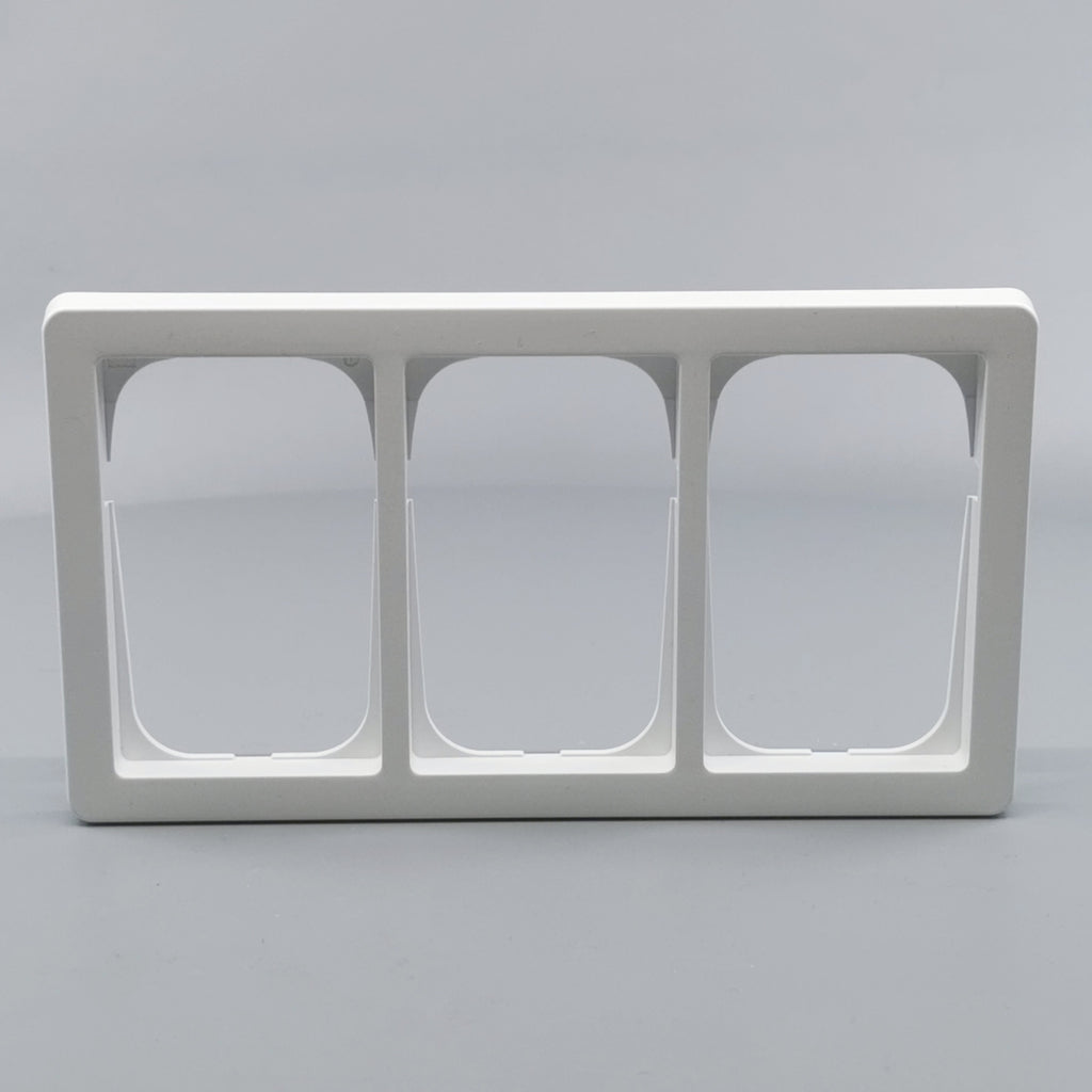 LK Fuga ramme Baseline 63 3x1½m - hvid