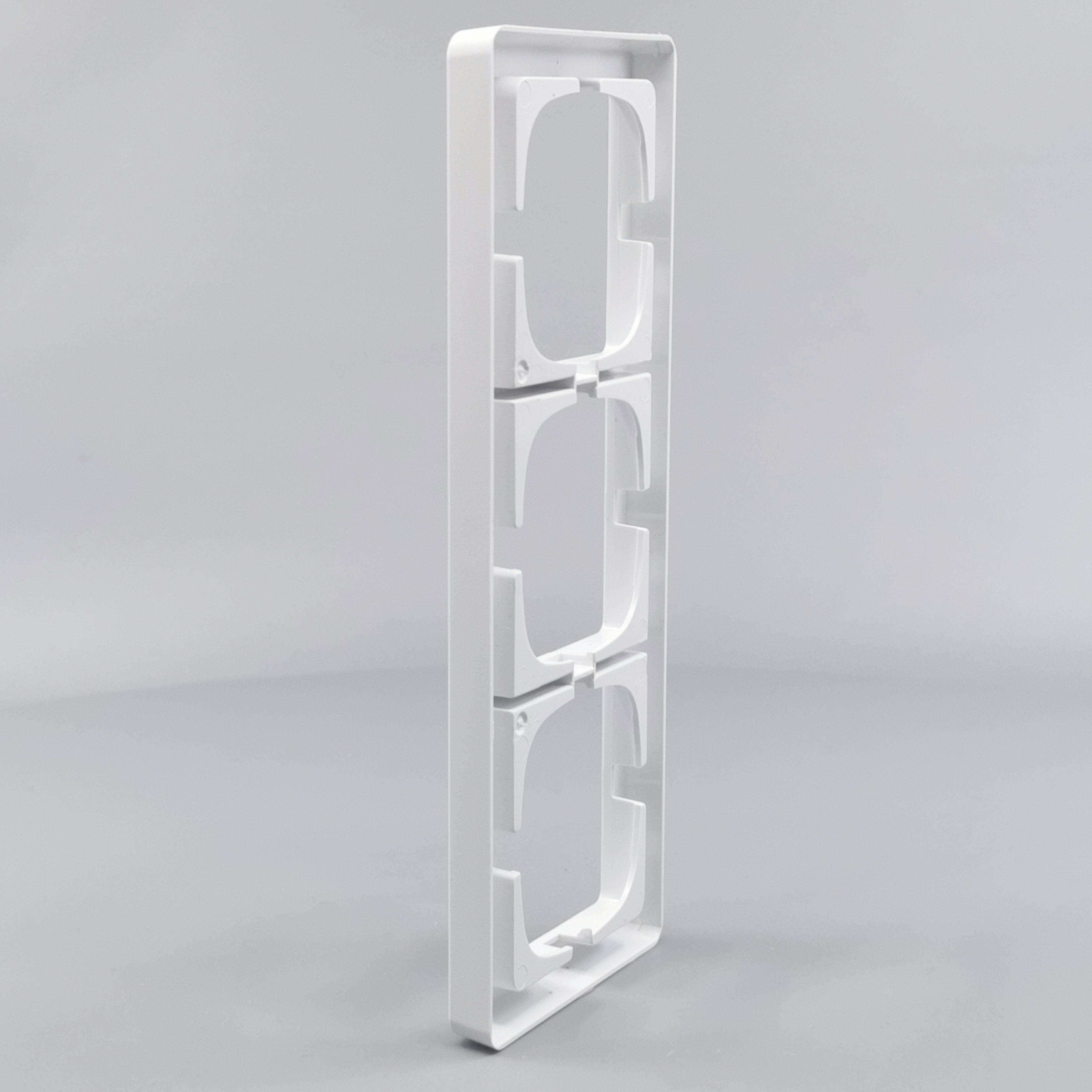 LK Fuga ramme Baseline 63 3m - hvid