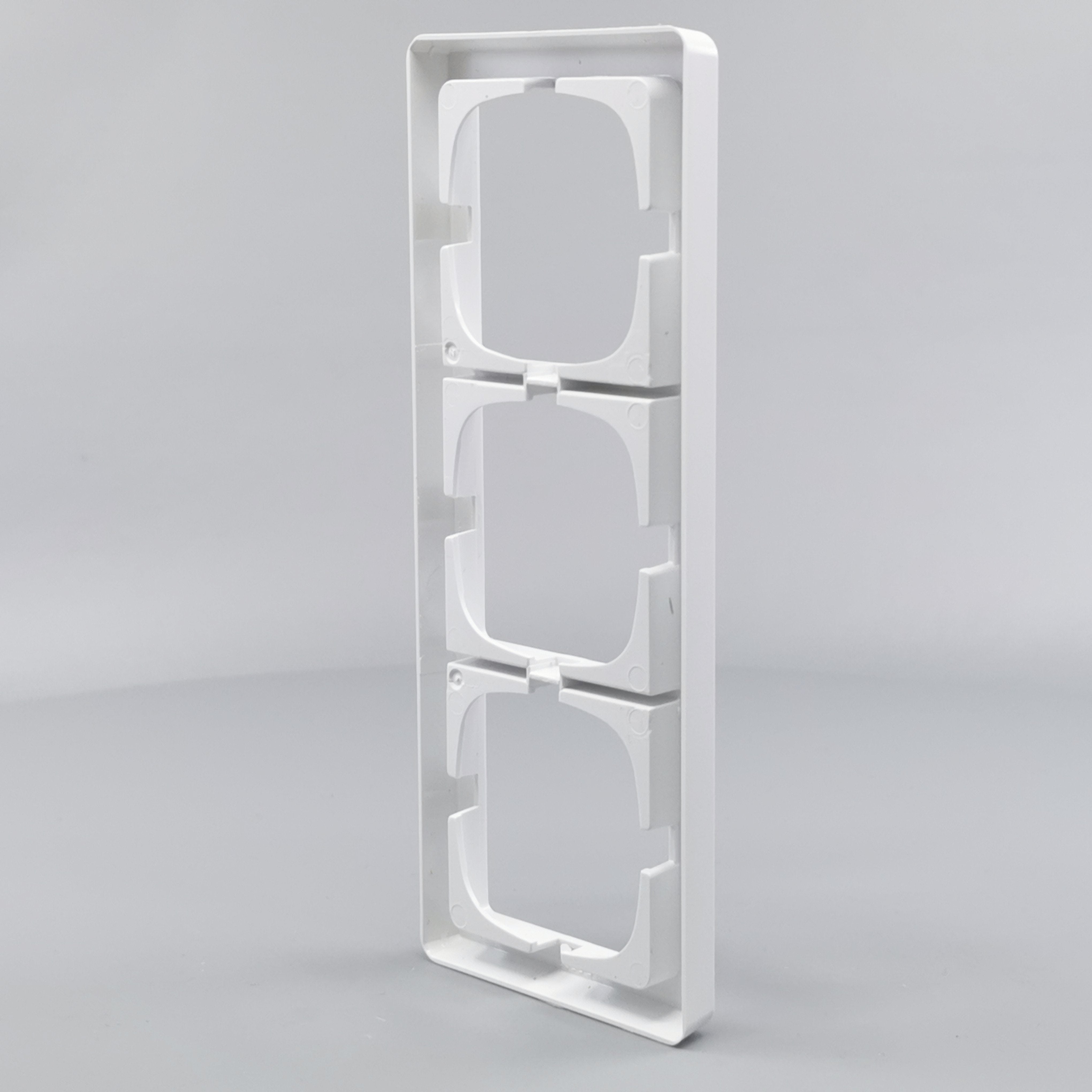 LK Fuga ramme Baseline 63 3m - hvid