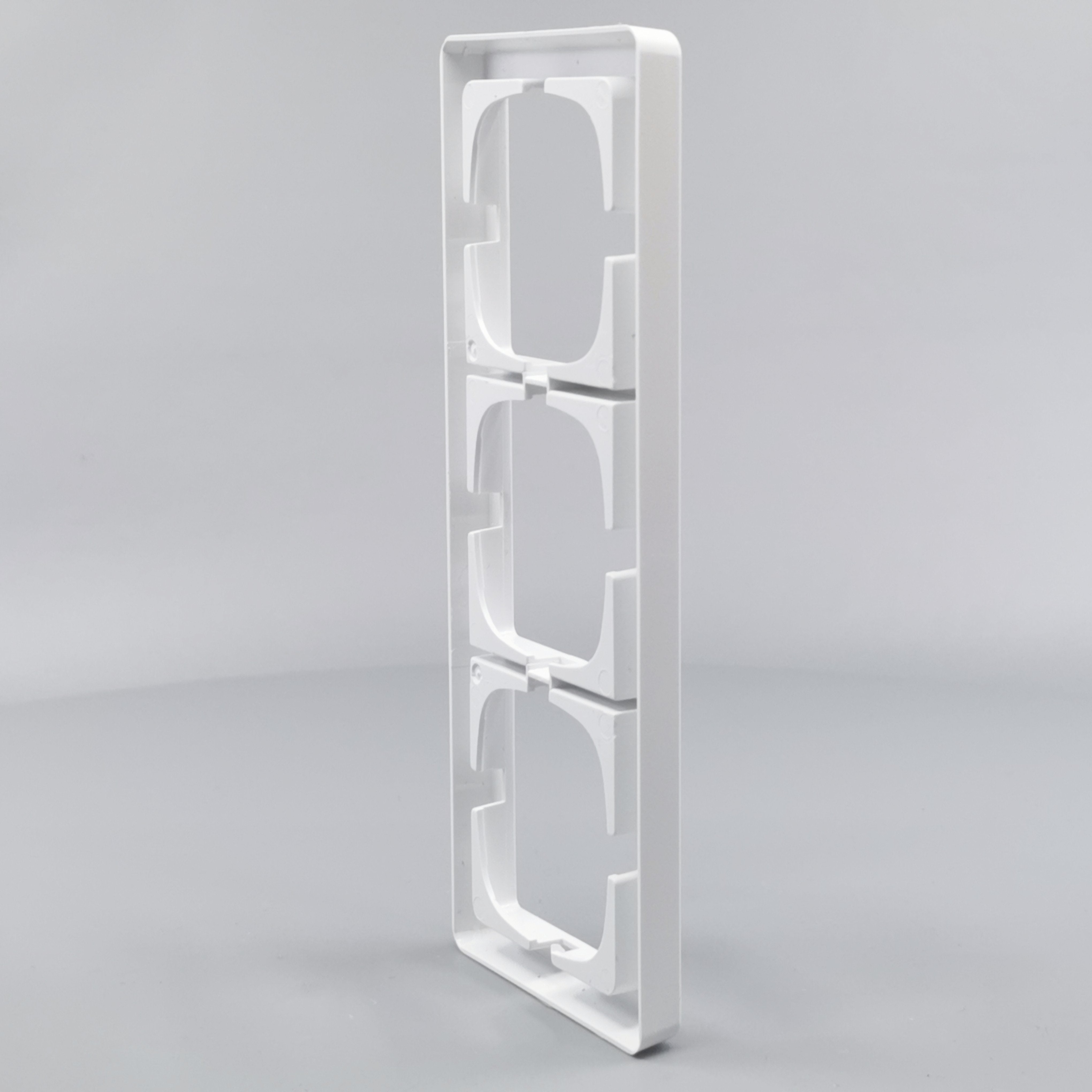 LK Fuga ramme Baseline 63 3m - hvid