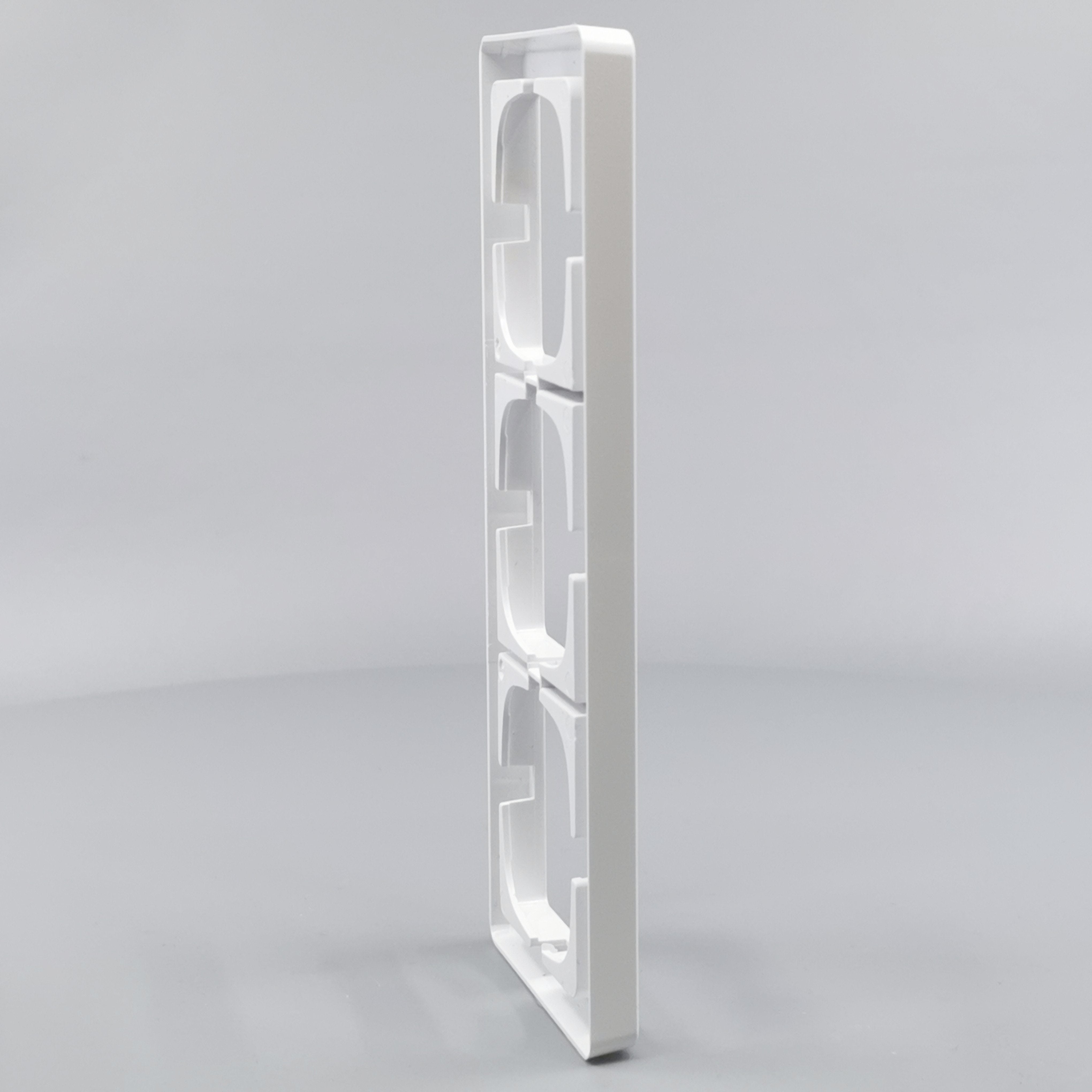 LK Fuga ramme Baseline 63 3m - hvid