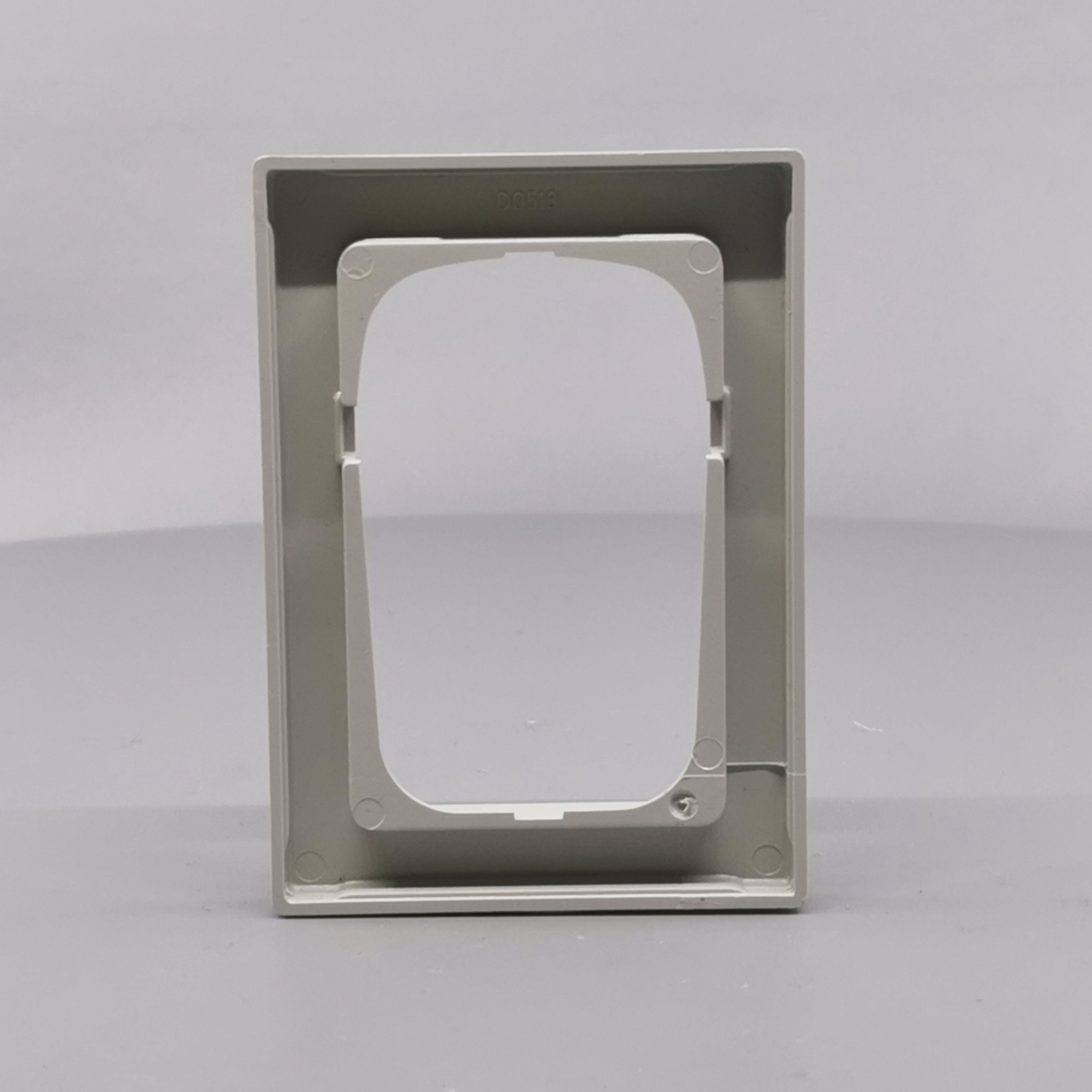 LK Fuga ramme Baseline 68 1½m symmetrisk - lysegrå