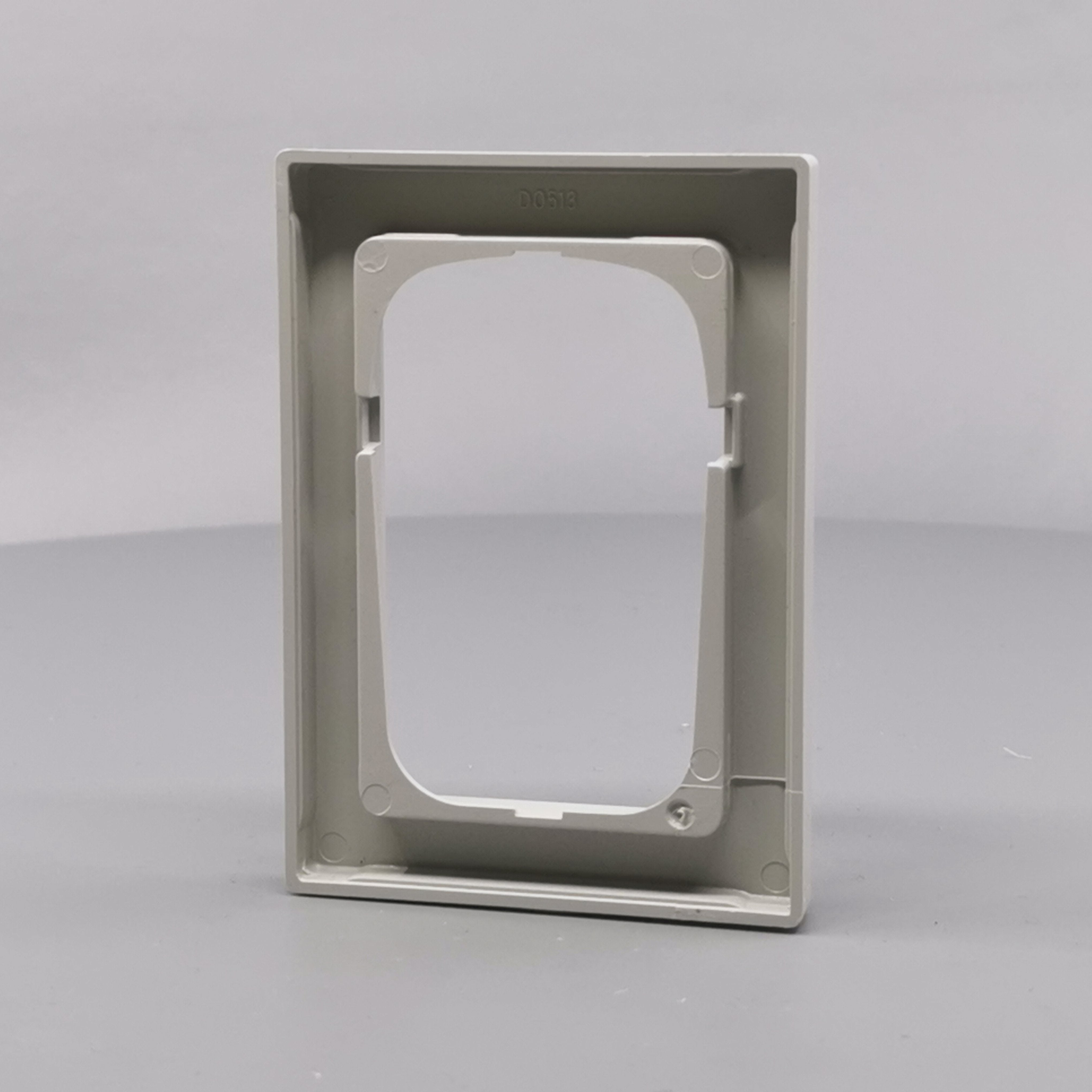 LK Fuga ramme Baseline 68 1½m symmetrisk - lysegrå