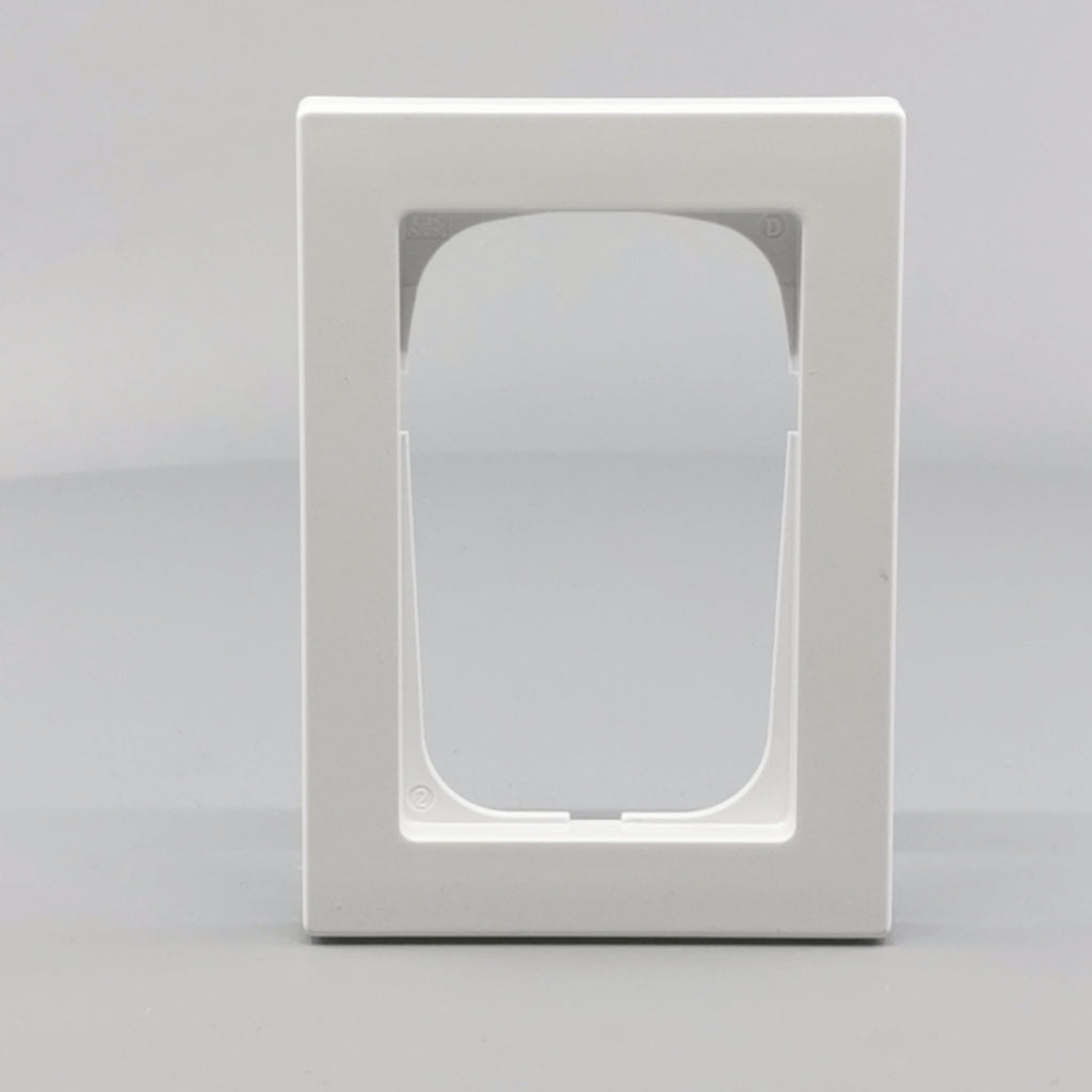 LK Fuga ramme Baseline 68 1½m symmetrisk - hvid