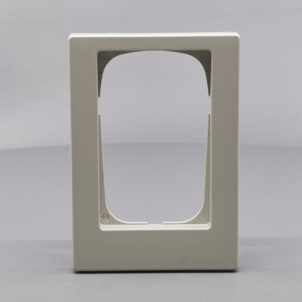 LK Fuga ramme Baseline 68 1½m asymmetrisk - lysegrå