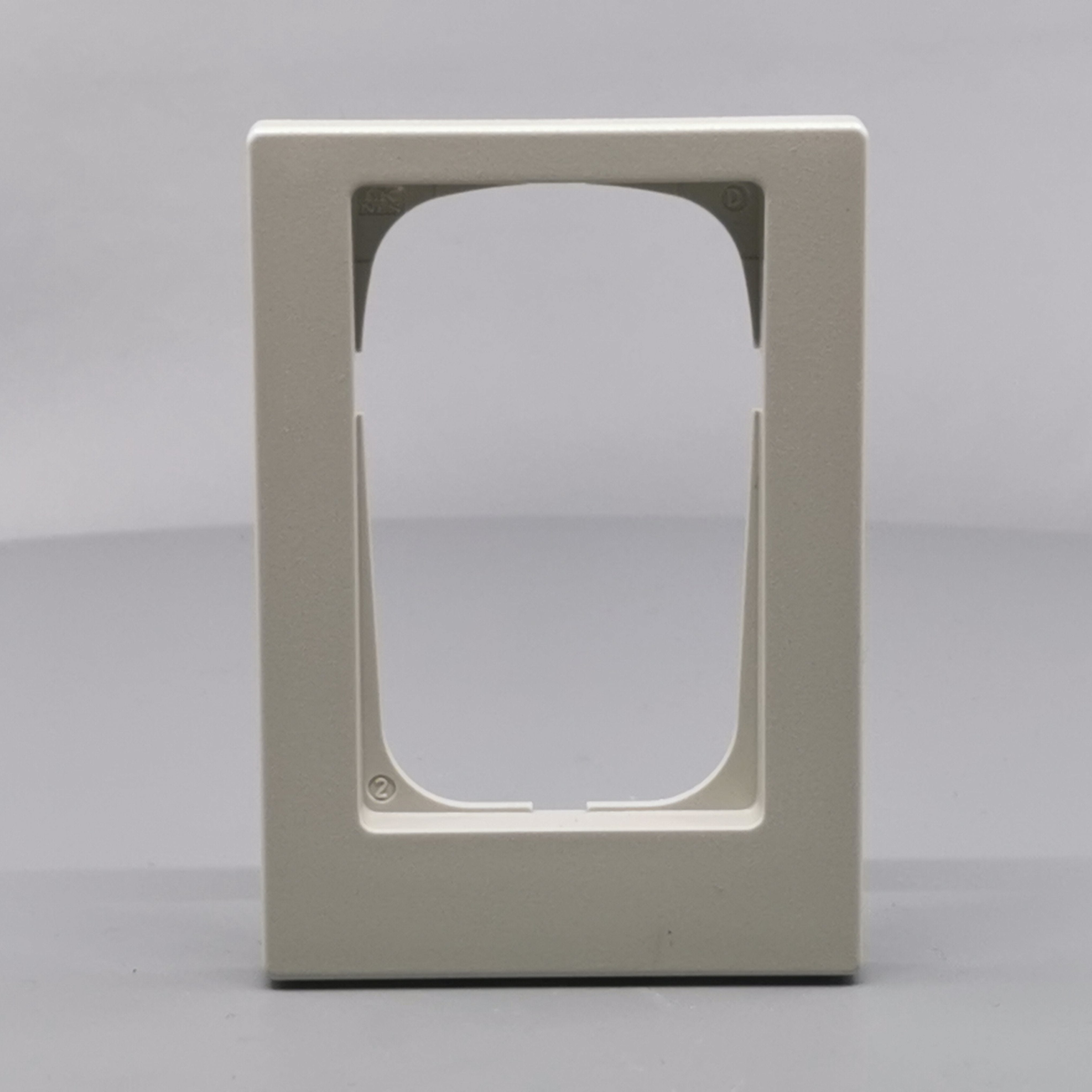 LK Fuga ramme Baseline 68 1½m asymmetrisk - lysegrå