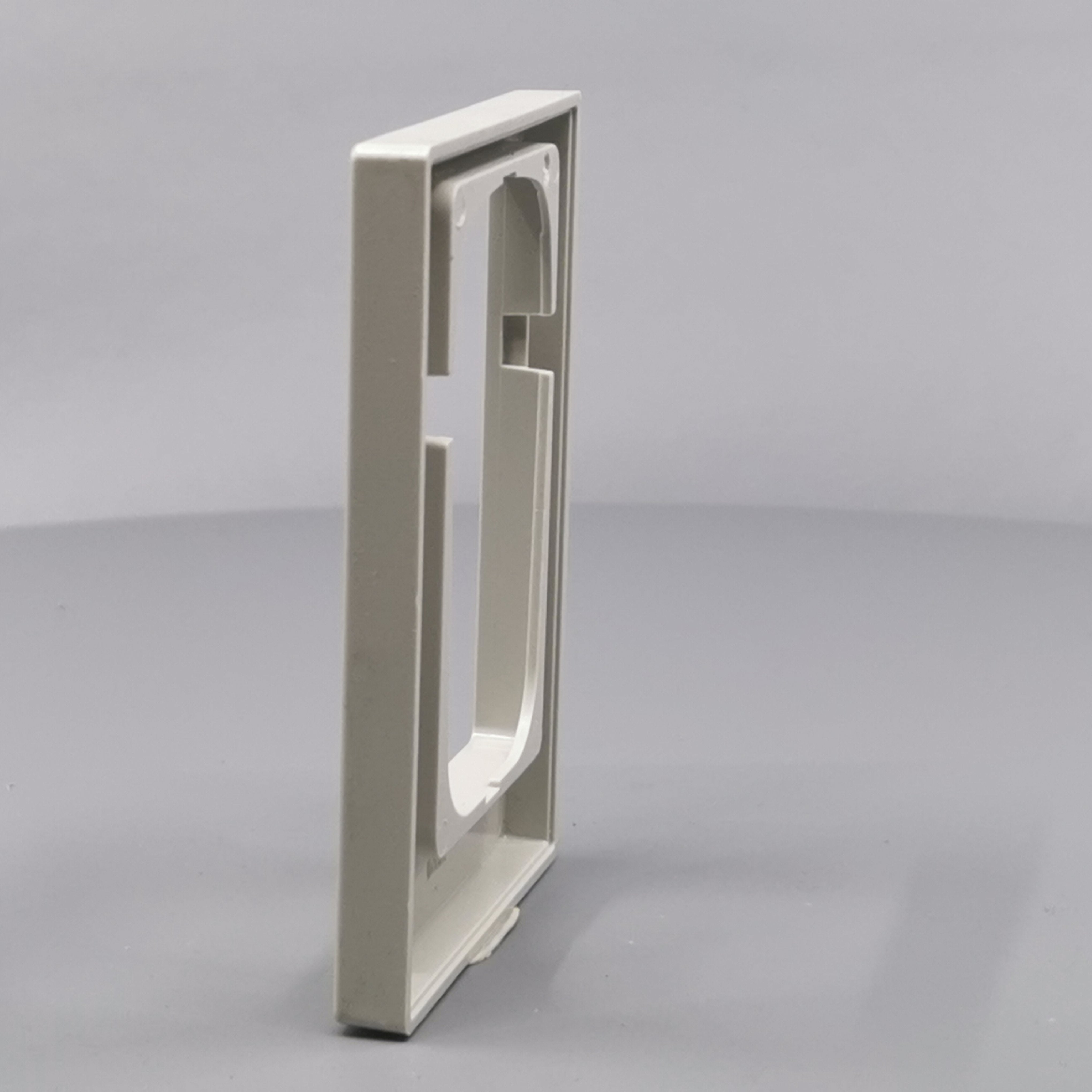 LK Fuga ramme Baseline 68 1½m asymmetrisk - lysegrå