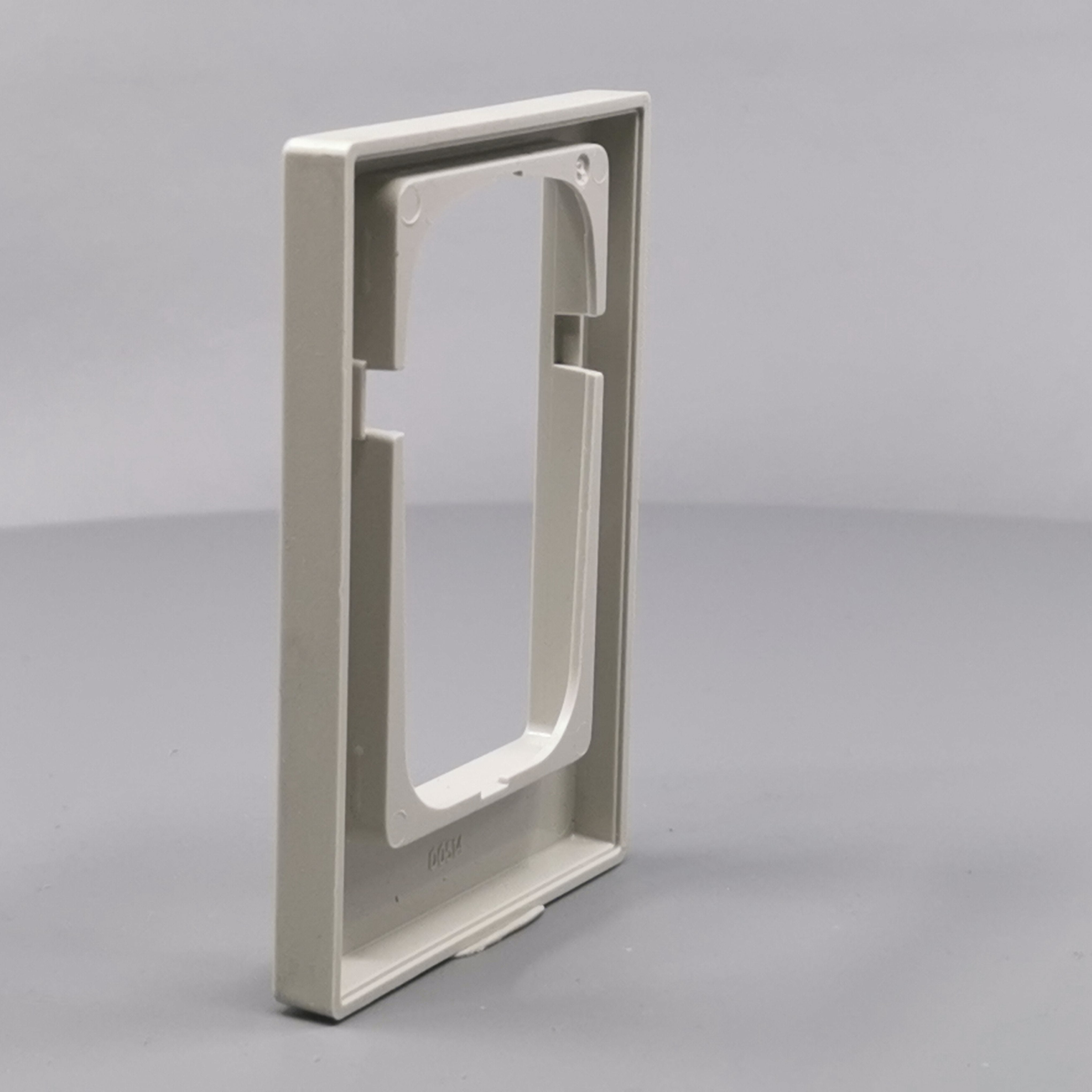 LK Fuga ramme Baseline 68 1½m asymmetrisk - lysegrå