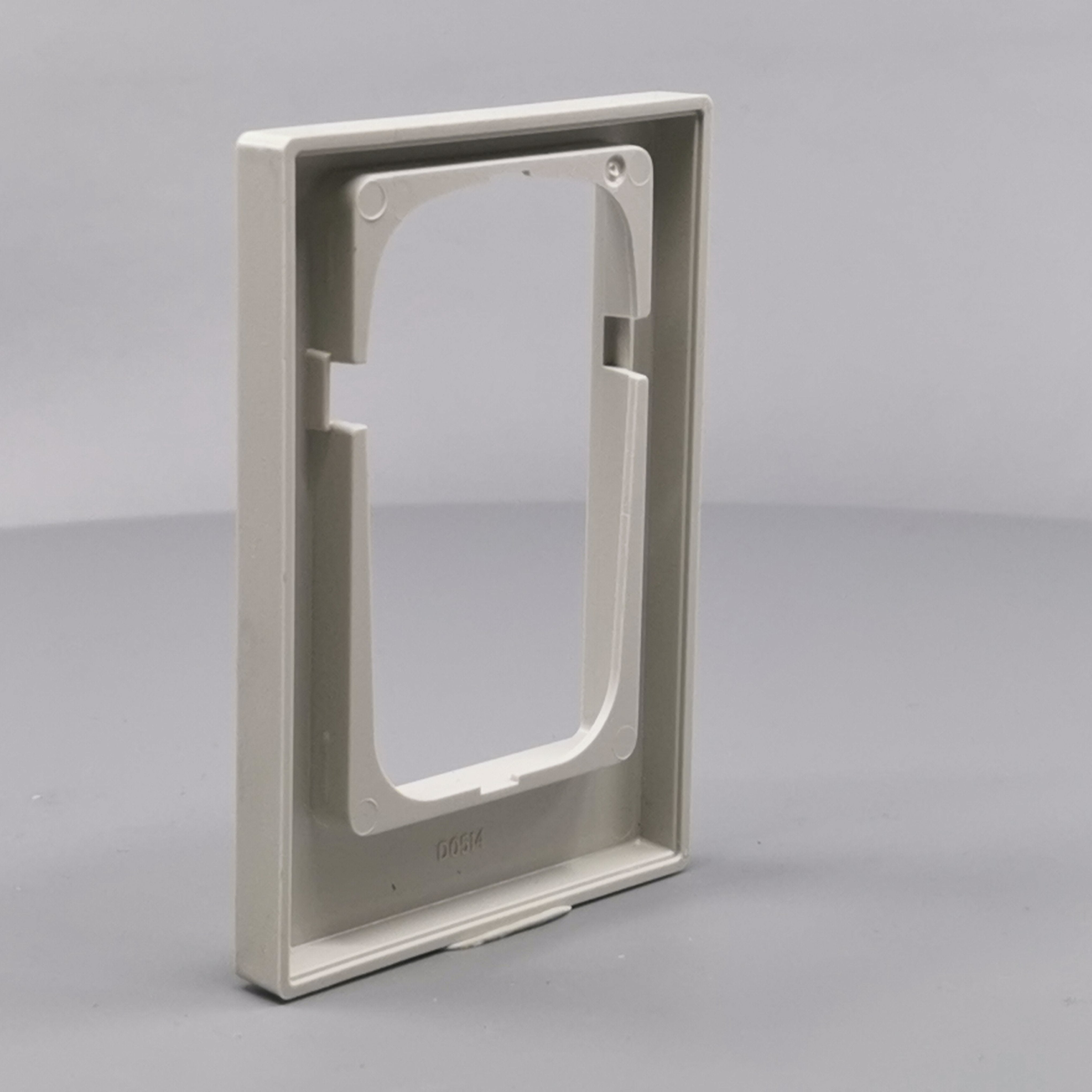 LK Fuga ramme Baseline 68 1½m asymmetrisk - lysegrå