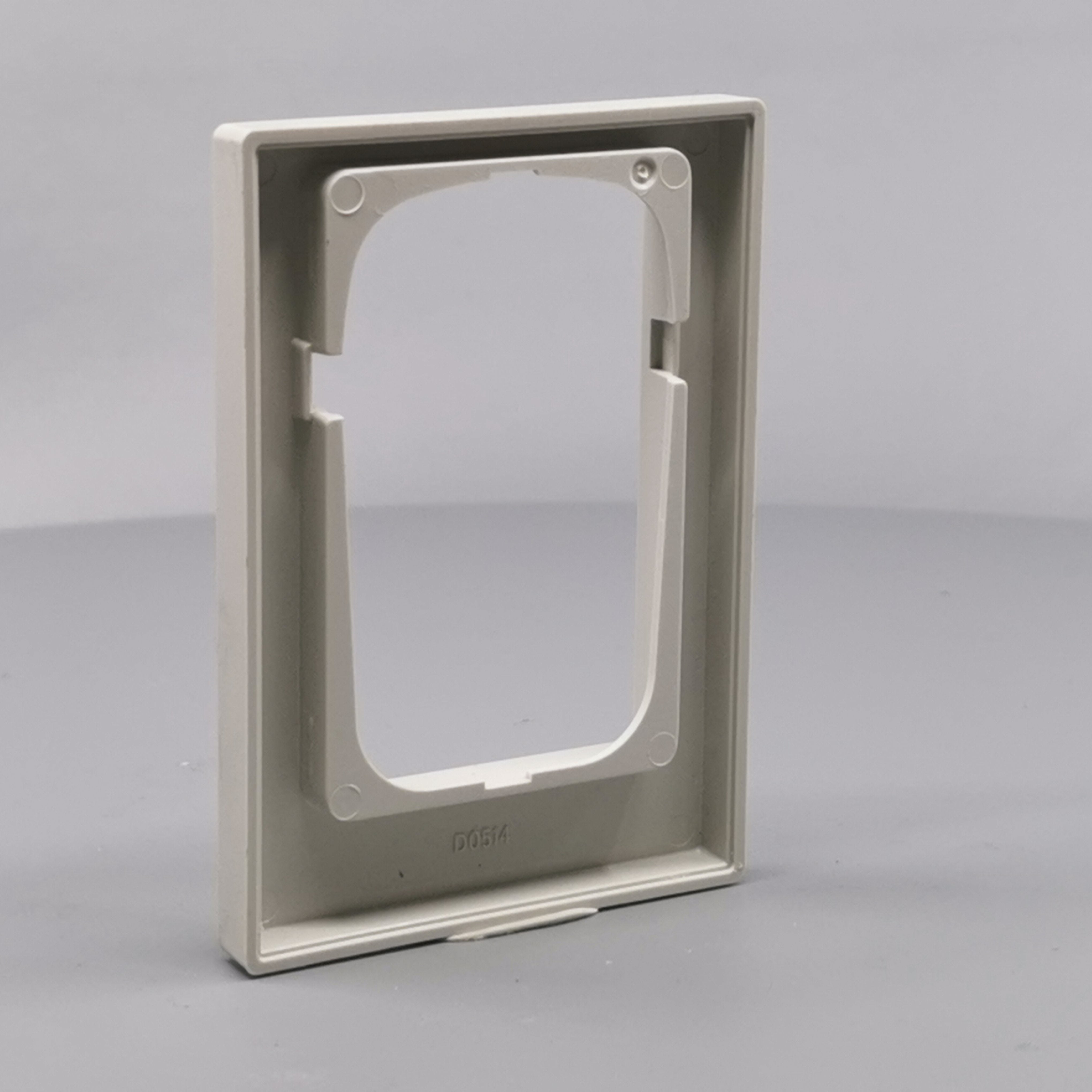 LK Fuga ramme Baseline 68 1½m asymmetrisk - lysegrå