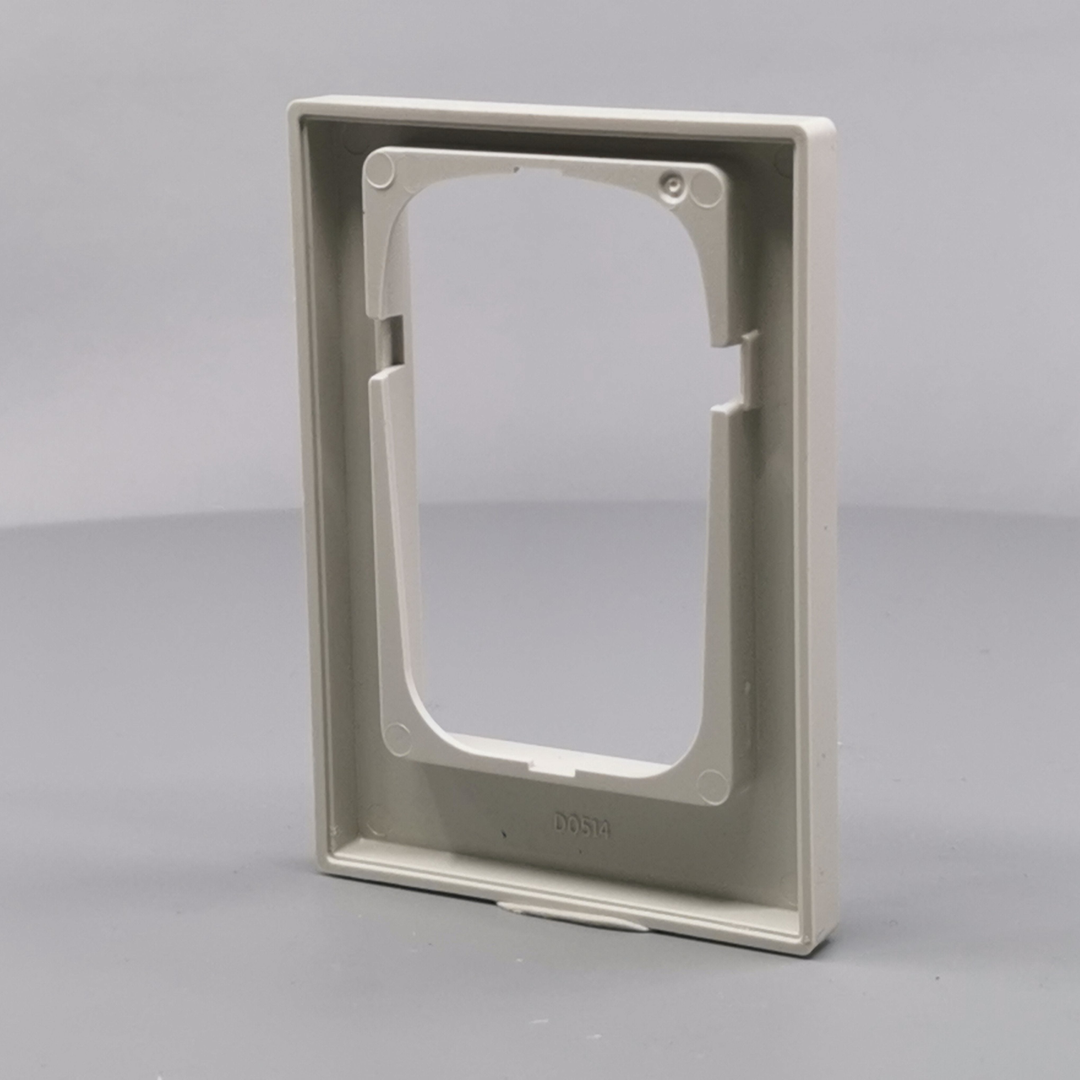 LK Fuga ramme Baseline 68 1½m asymmetrisk - lysegrå