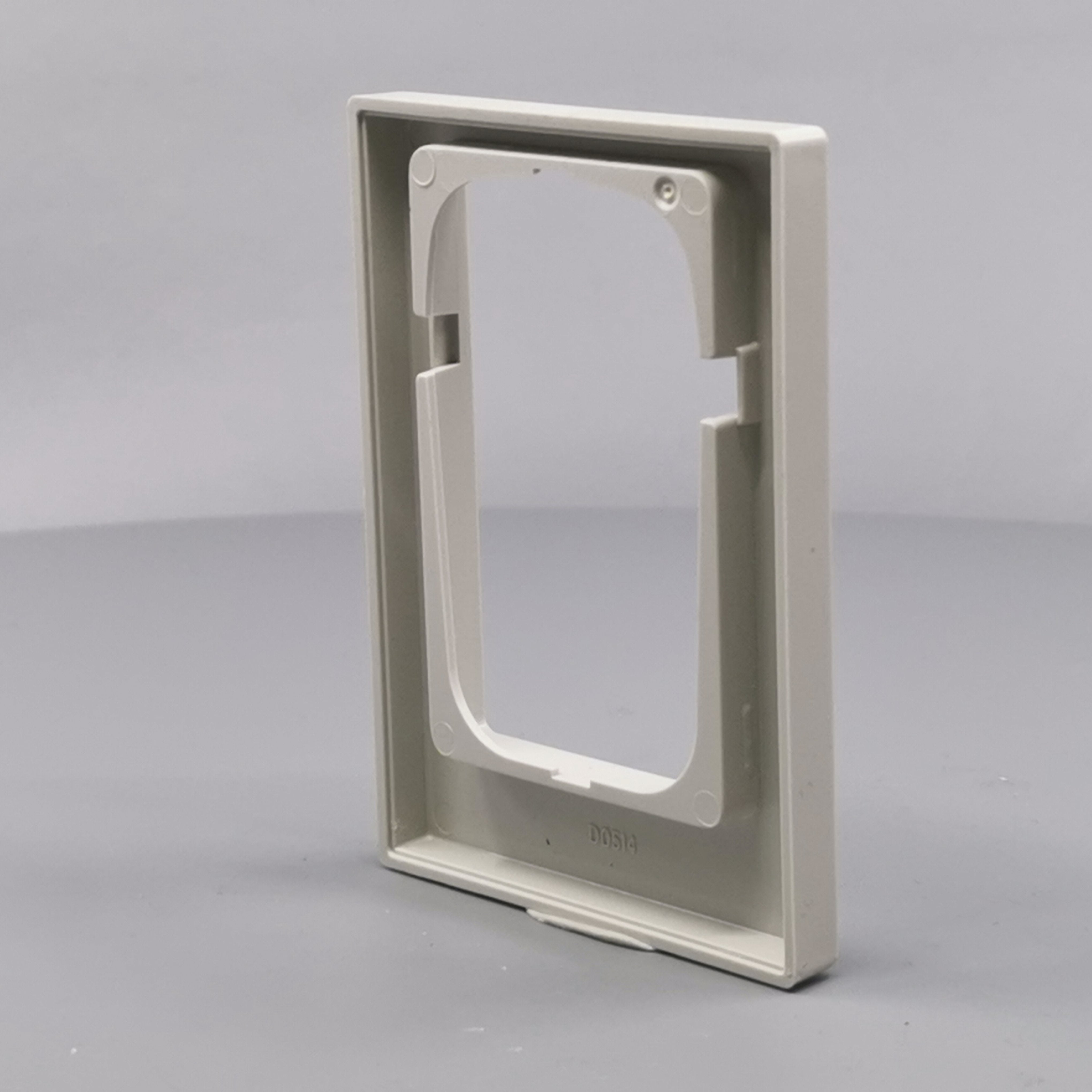 LK Fuga ramme Baseline 68 1½m asymmetrisk - lysegrå