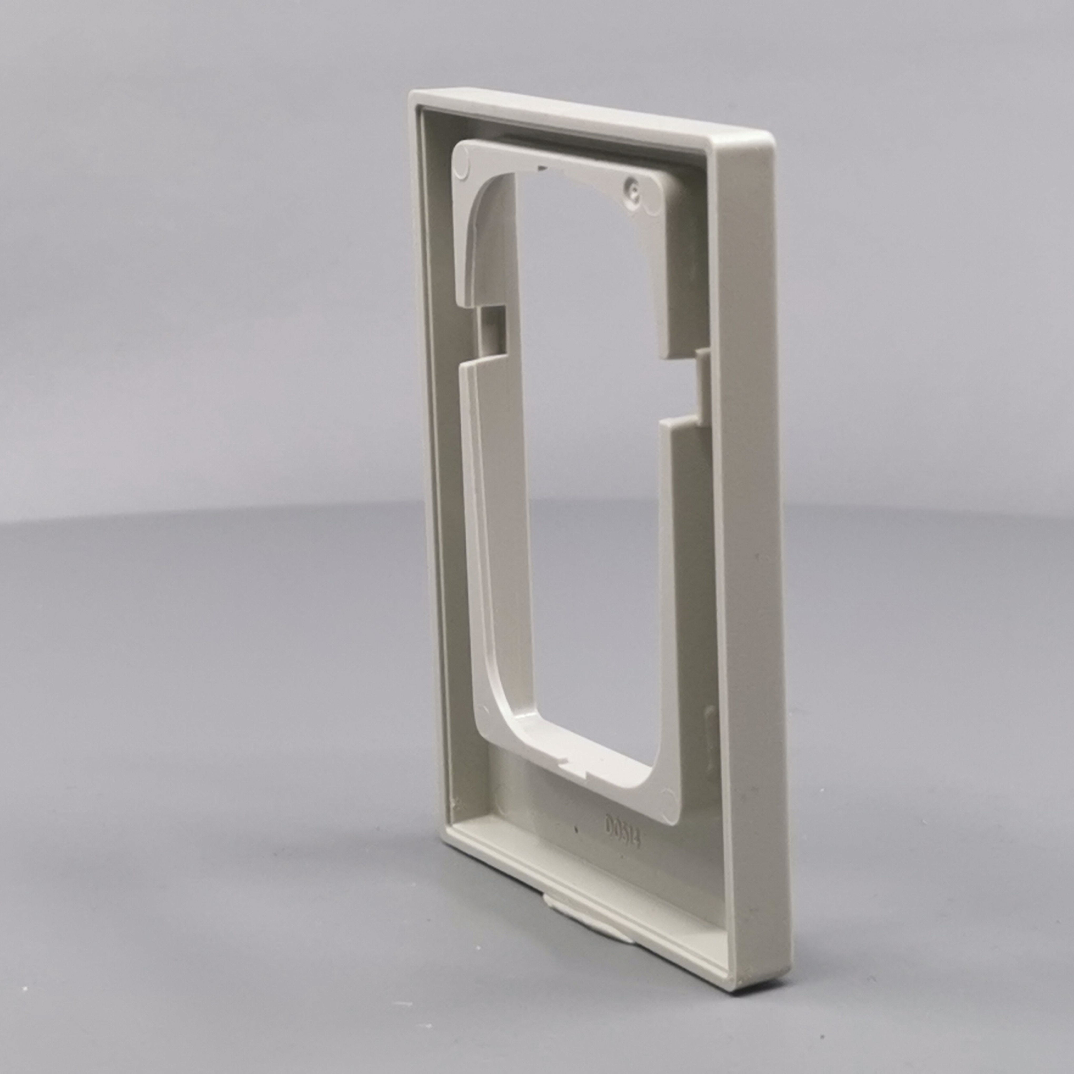 LK Fuga ramme Baseline 68 1½m asymmetrisk - lysegrå