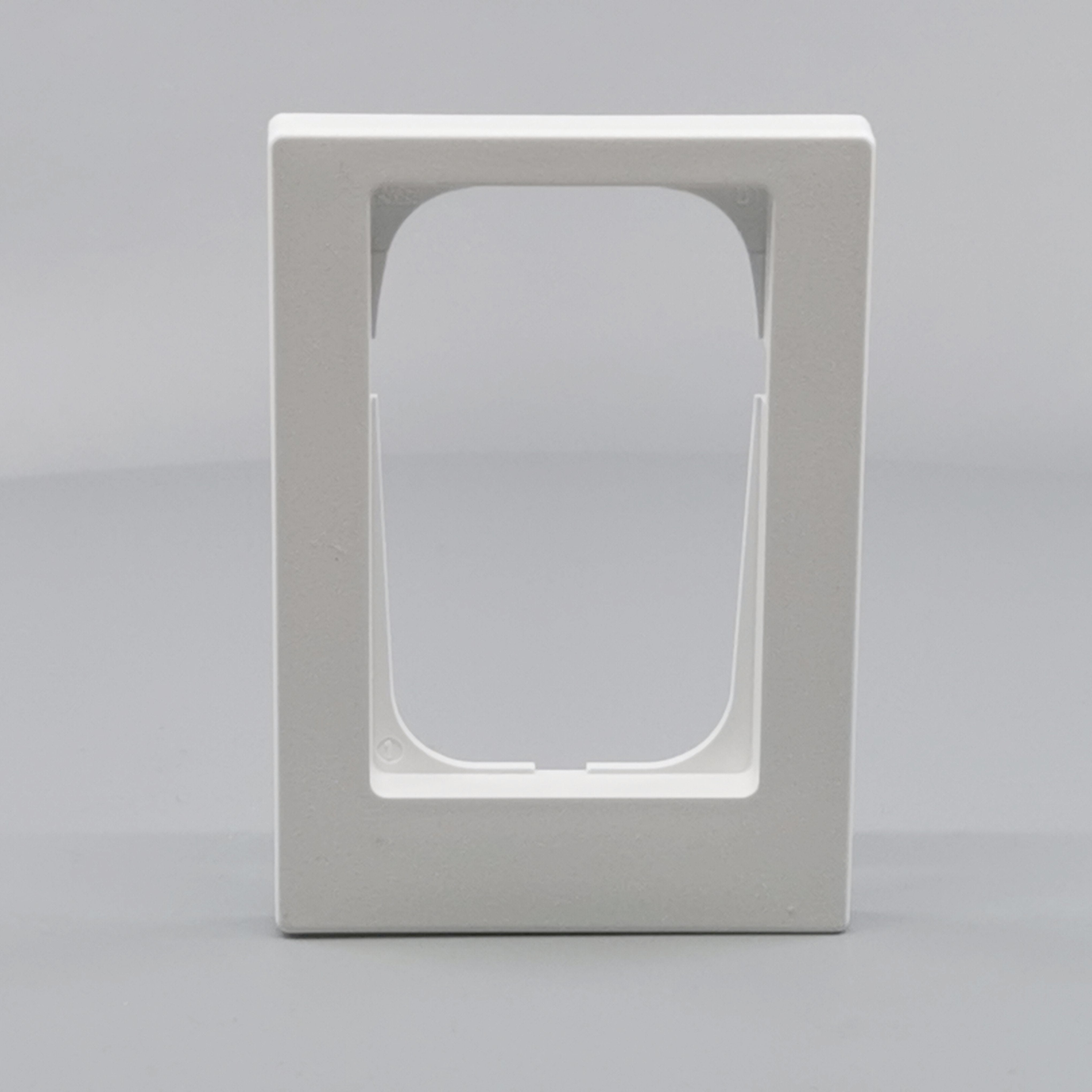 LK Fuga ramme Baseline 68 1½m asymmetrisk - hvid