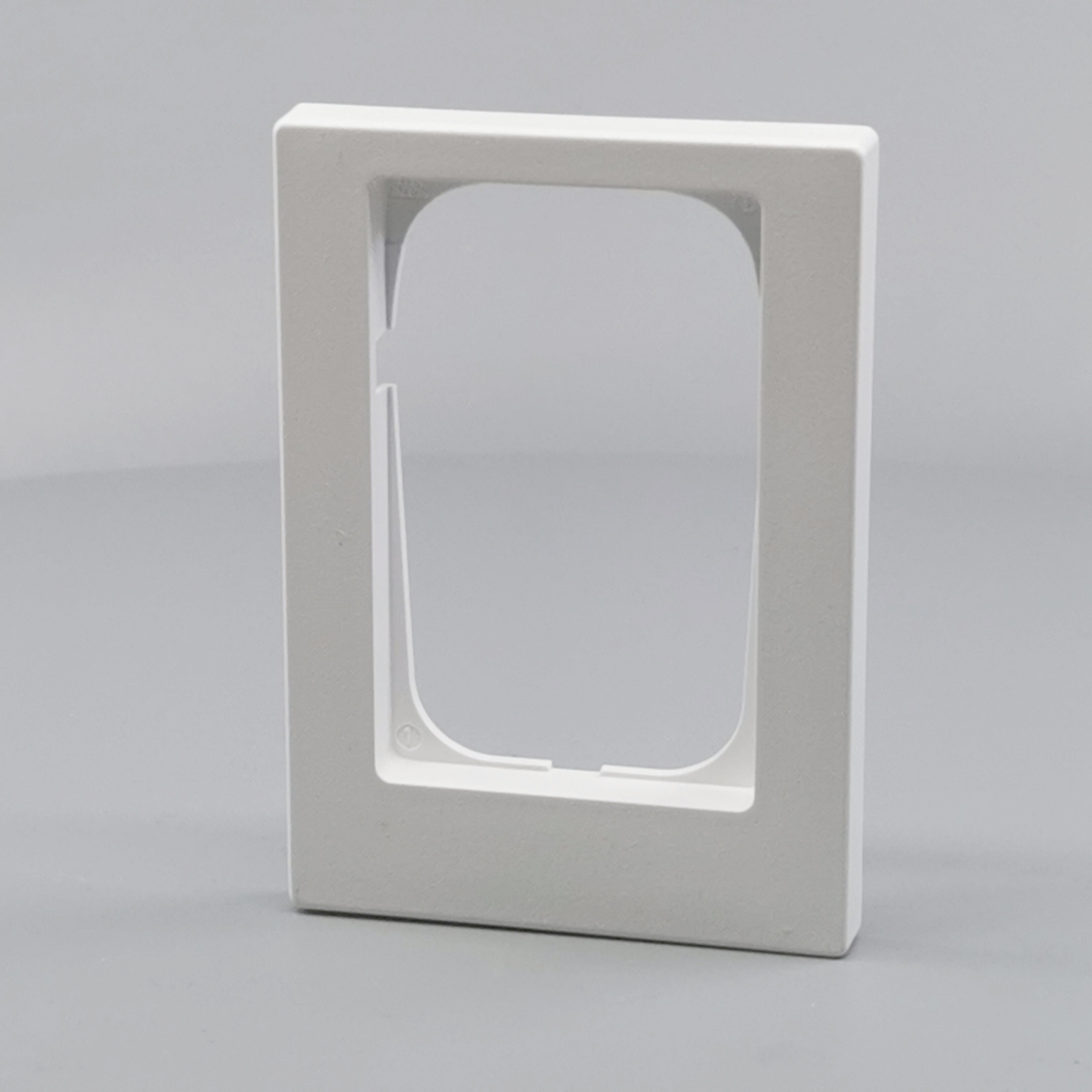 LK Fuga ramme Baseline 68 1½m asymmetrisk - hvid