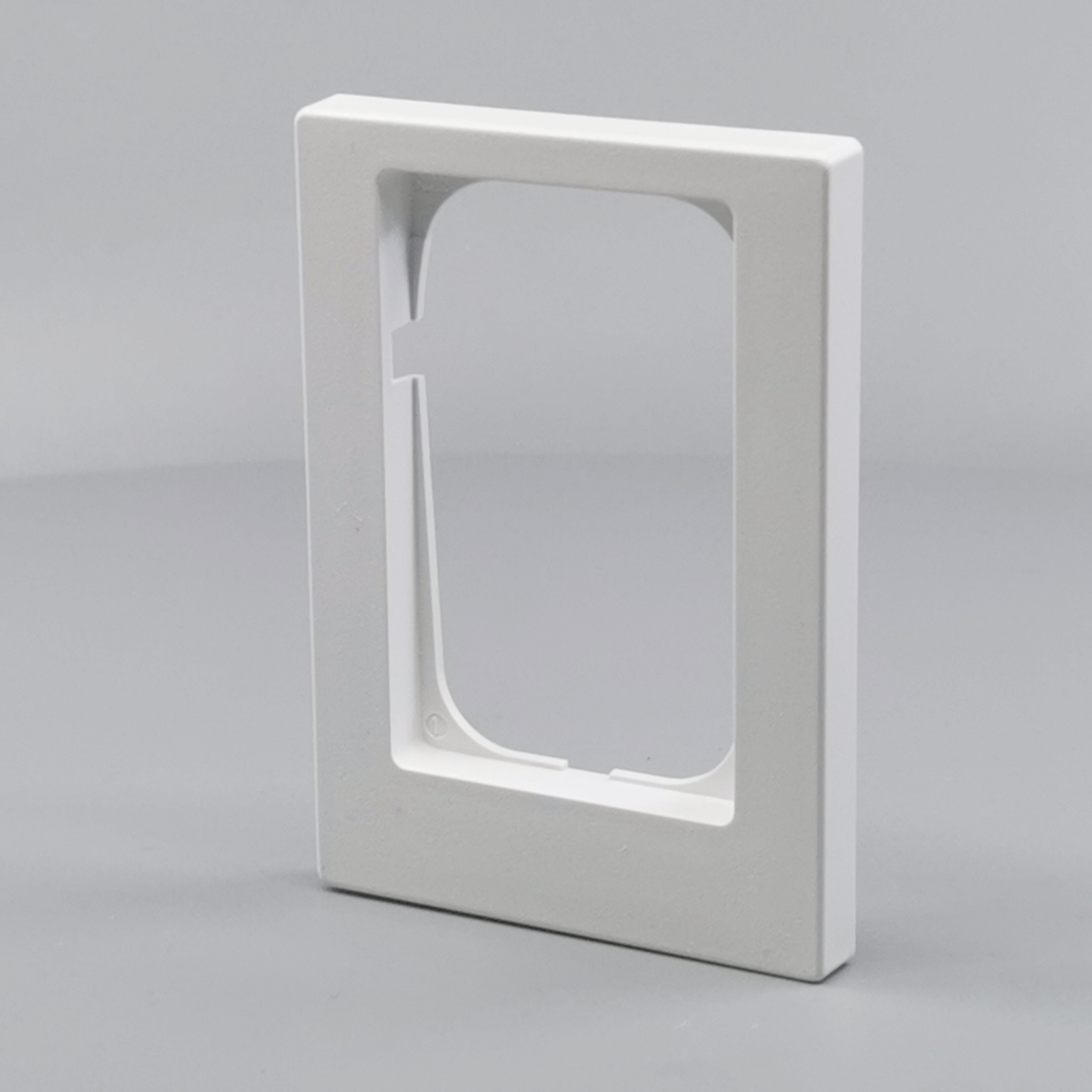 LK Fuga ramme Baseline 68 1½m asymmetrisk - hvid