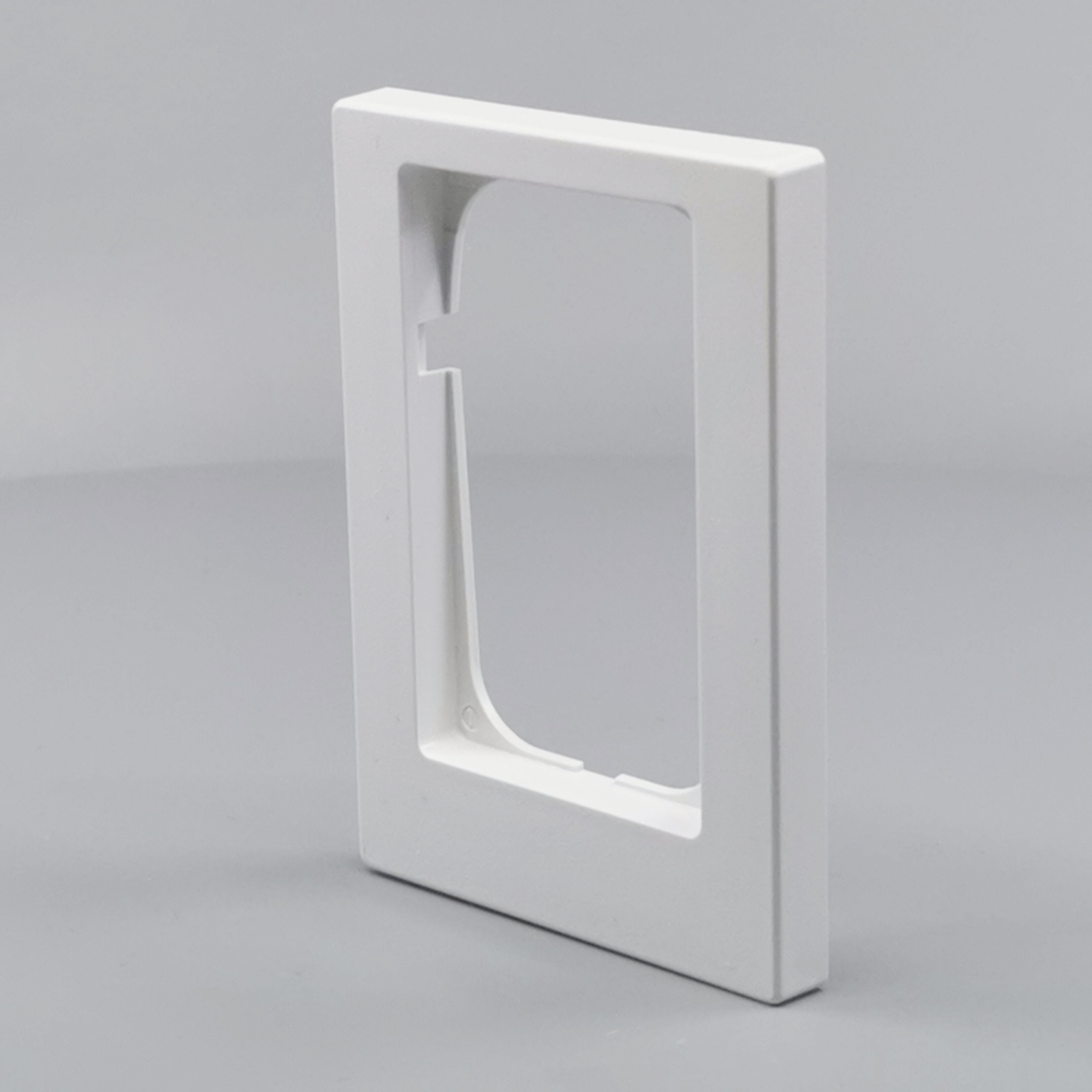 LK Fuga ramme Baseline 68 1½m asymmetrisk - hvid