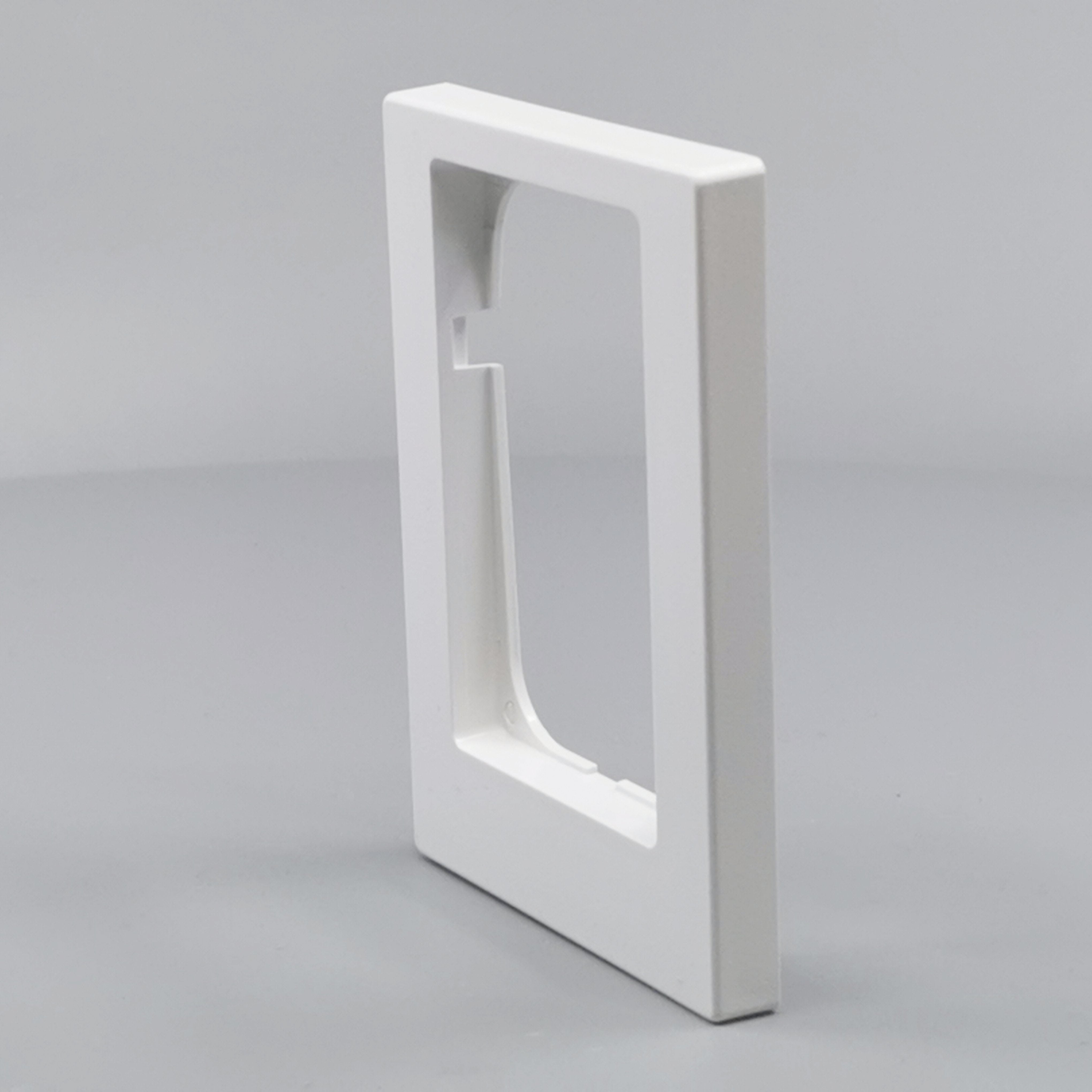 LK Fuga ramme Baseline 68 1½m asymmetrisk - hvid