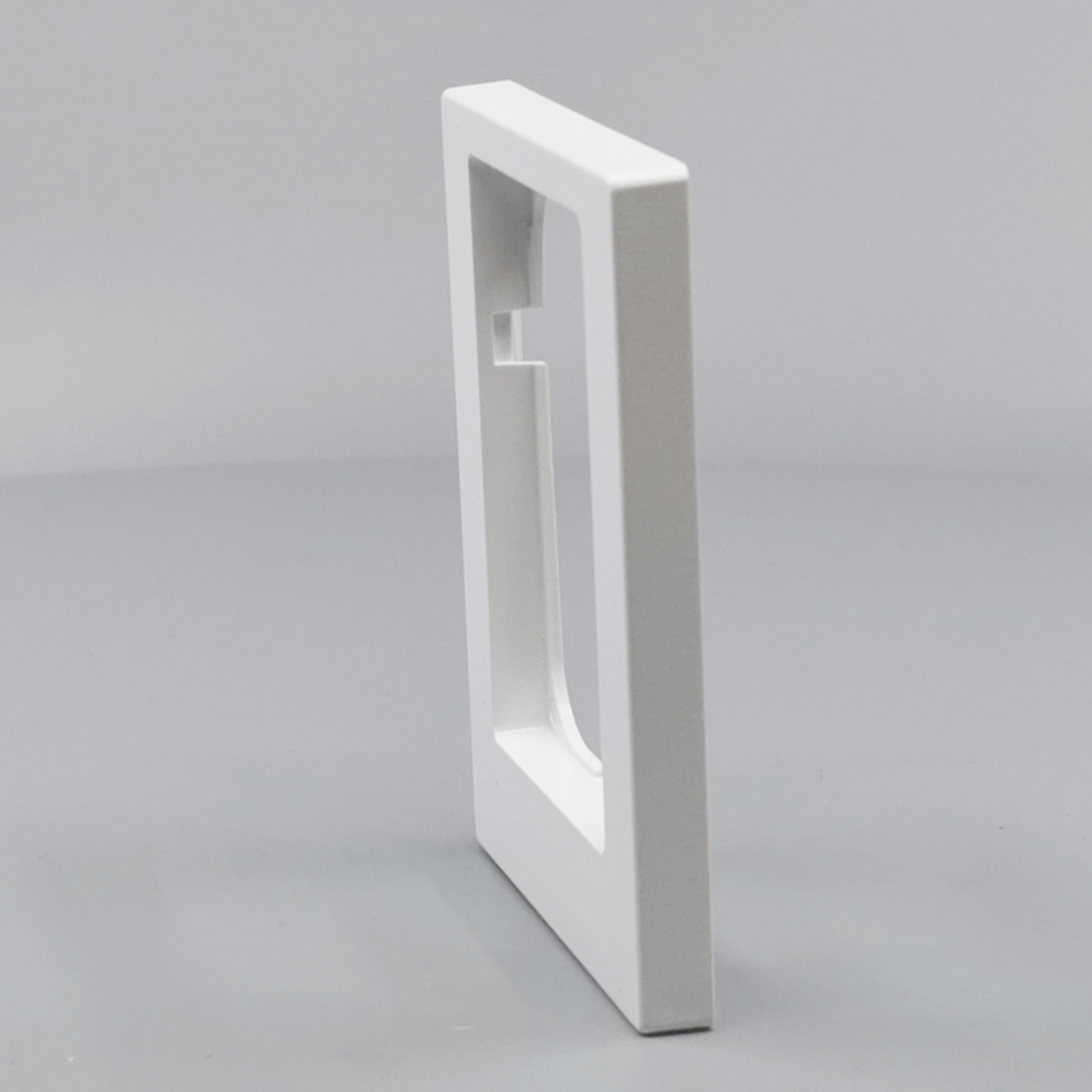 LK Fuga ramme Baseline 68 1½m asymmetrisk - hvid