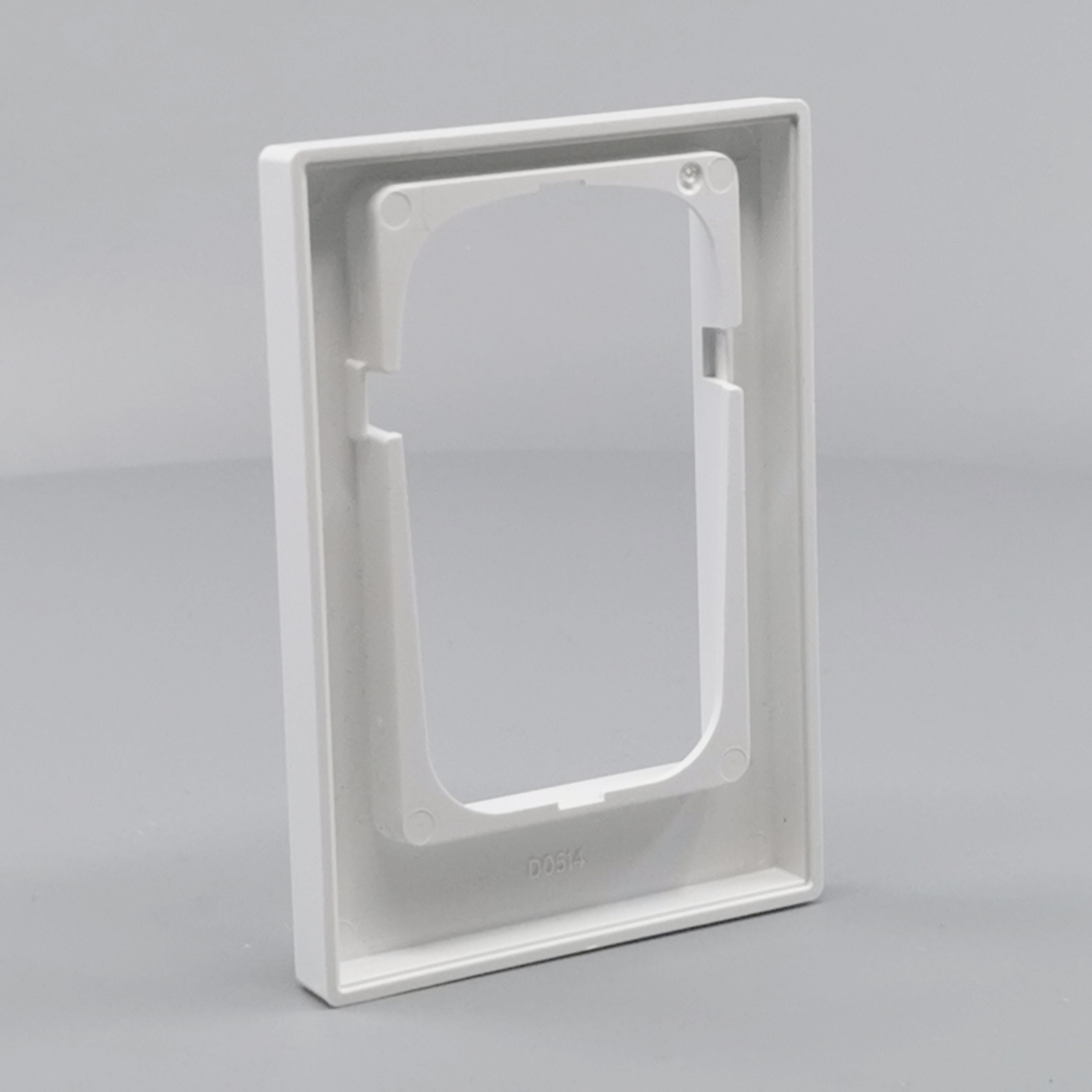 LK Fuga ramme Baseline 68 1½m asymmetrisk - hvid