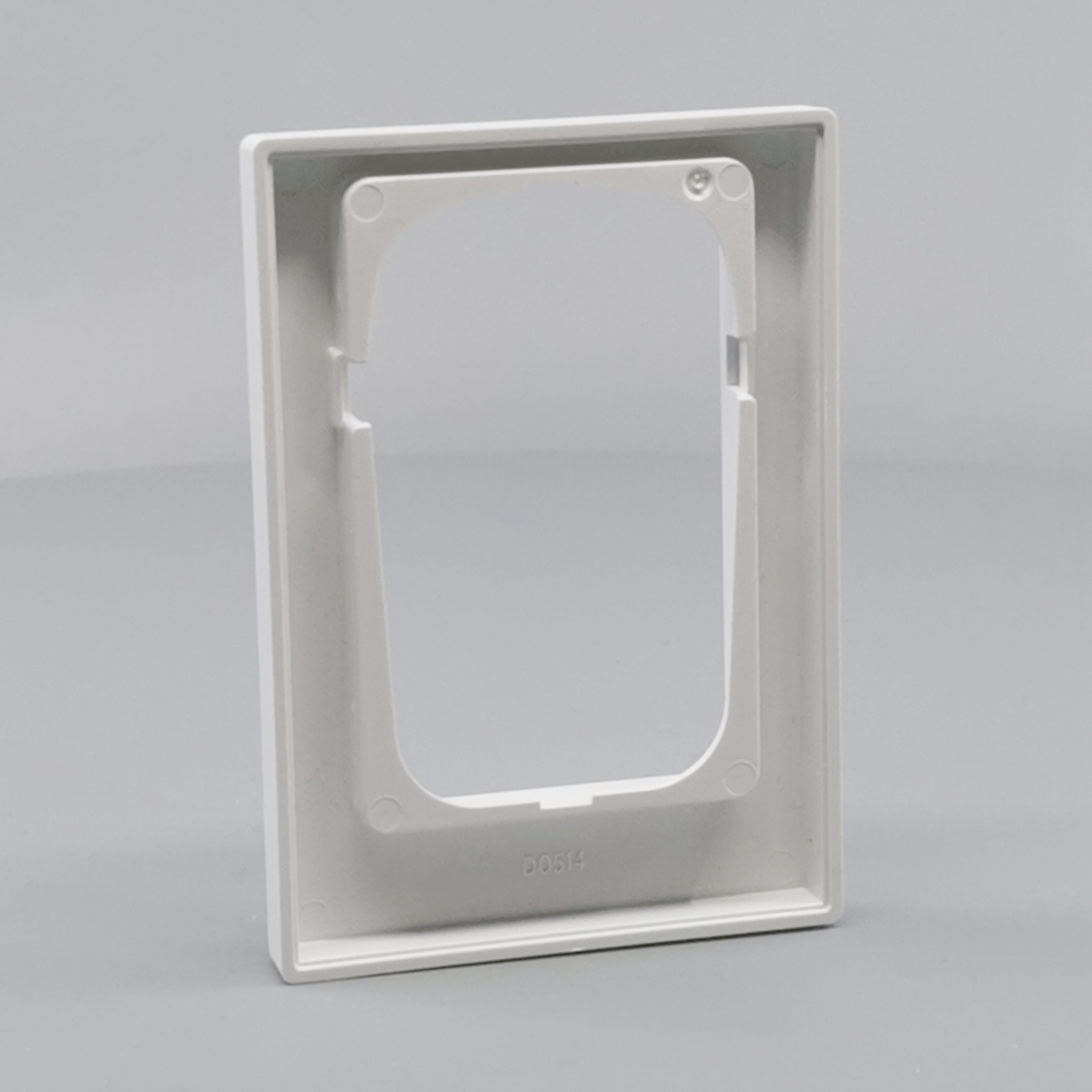 LK Fuga ramme Baseline 68 1½m asymmetrisk - hvid