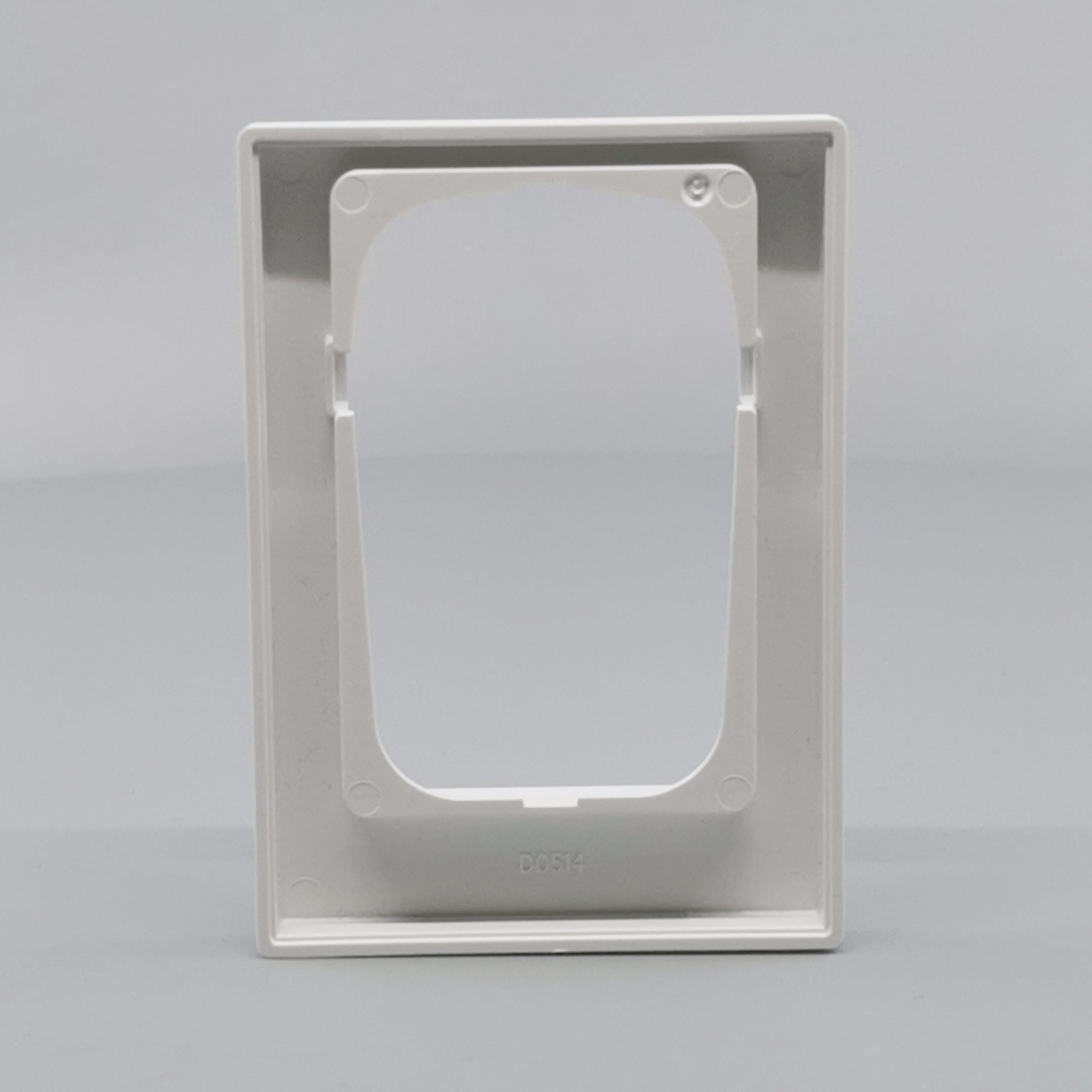 LK Fuga ramme Baseline 68 1½m asymmetrisk - hvid