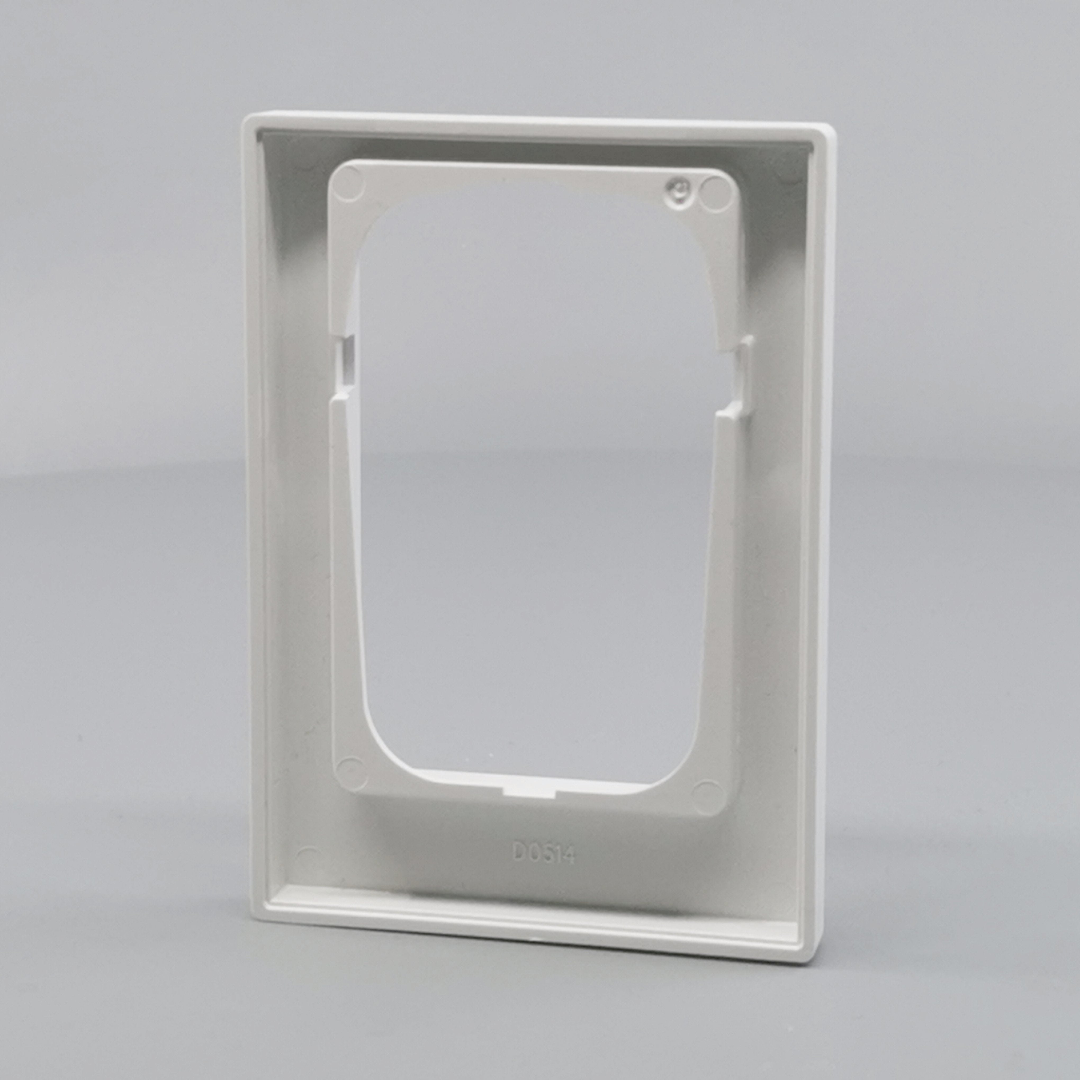 LK Fuga ramme Baseline 68 1½m asymmetrisk - hvid